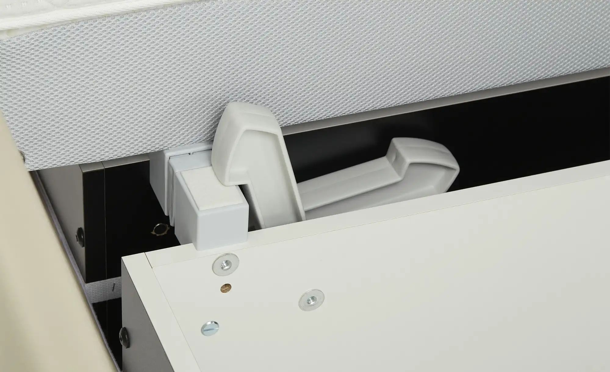 RUF Boxspringbett  Composium ¦ beige ¦ Maße (cm): B: 193 H: 110 Betten > Bo günstig online kaufen