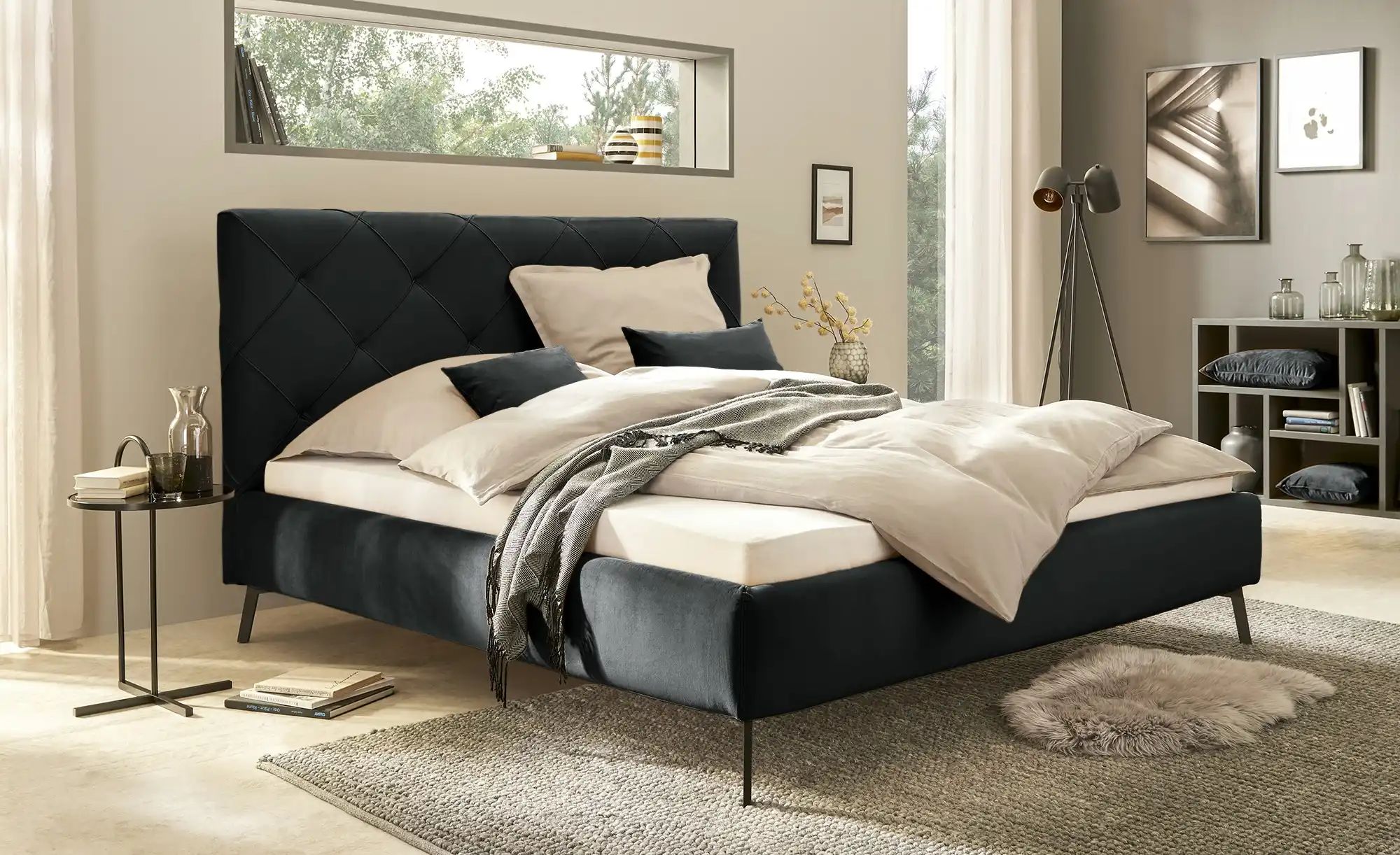 pop Dekokissen  Velvet ¦ schwarz ¦ Maße (cm): B: 40 Dekokissen & Decken > K günstig online kaufen