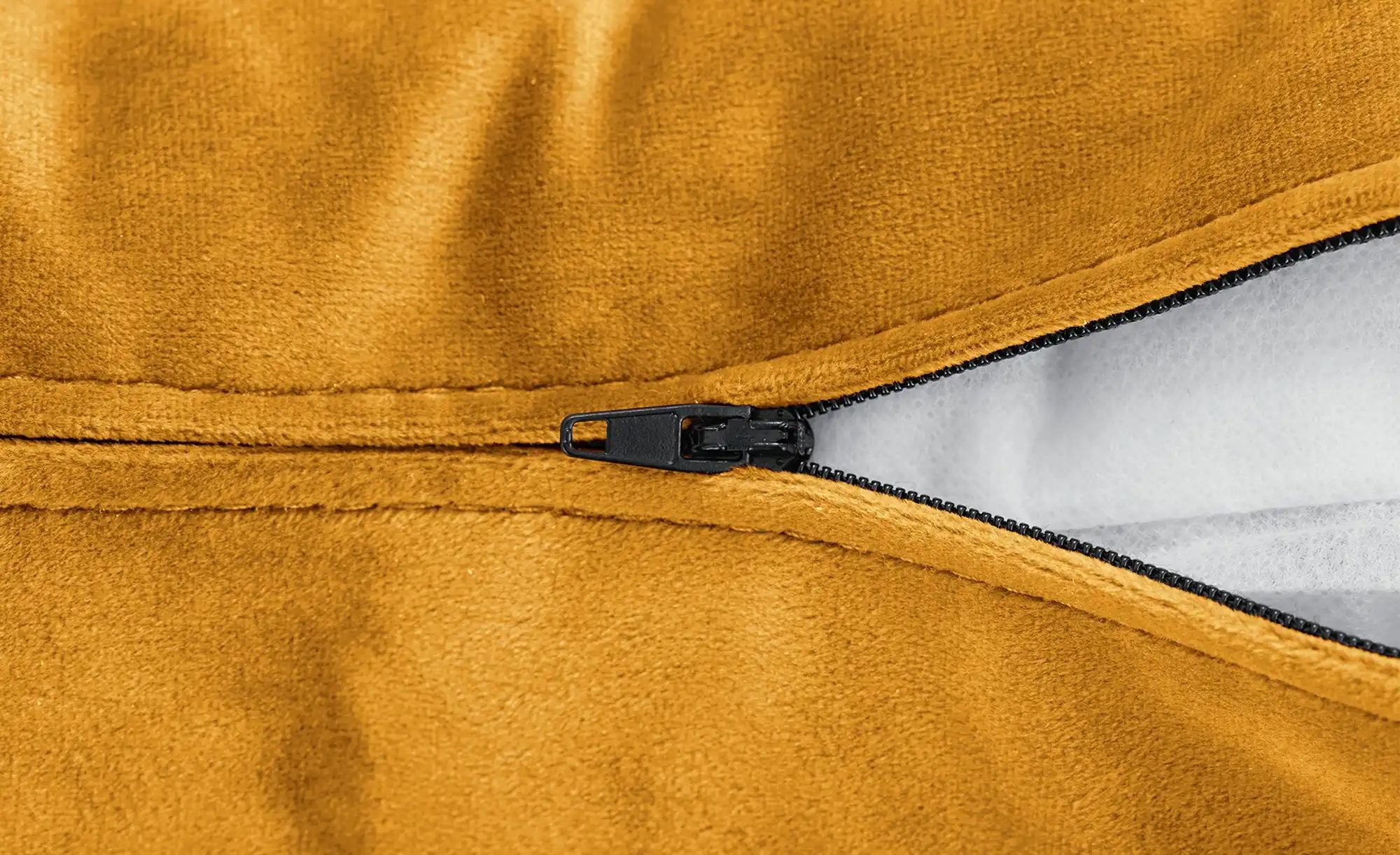 pop Dekokissen  Velvet ¦ gelb ¦ Maße (cm): B: 40 Dekokissen & Decken > Kiss günstig online kaufen