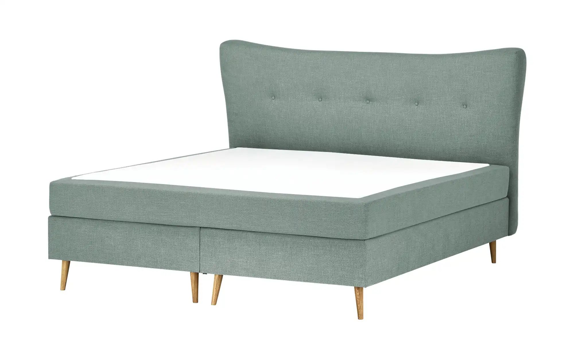 Boxspringbett  Ferill ¦ türkis/petrol ¦ Maße (cm): B: 217 H: 122 Betten > B günstig online kaufen