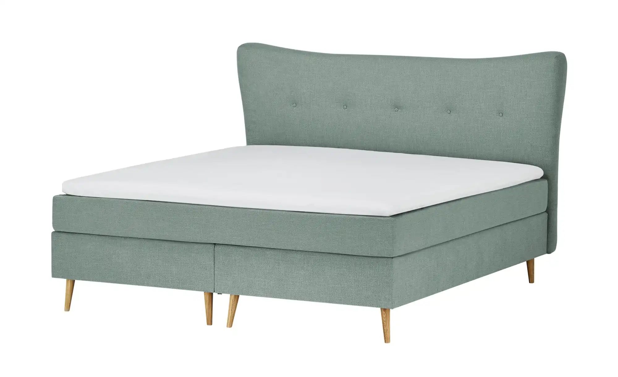 Boxspringbett  Ferill ¦ türkis/petrol ¦ Maße (cm): B: 217 H: 122 Betten > B günstig online kaufen