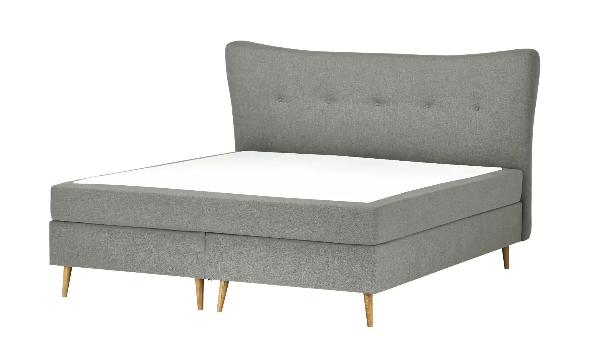 Boxspringbett  Ferill ¦ grau ¦ Maße (cm): B: 197 H: 122 Betten > Boxspringb günstig online kaufen