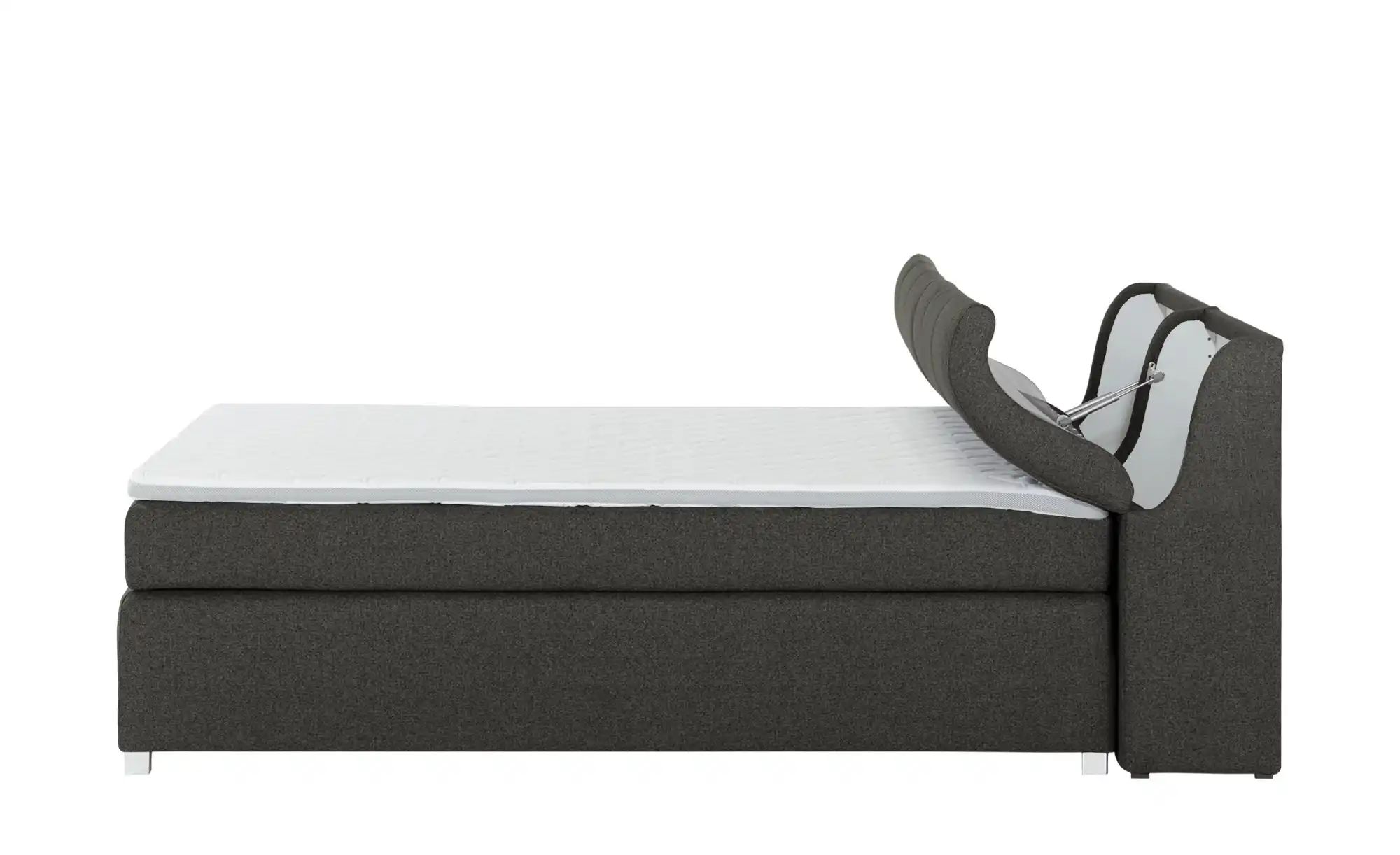 switch Boxspringbett  Lumo ¦ schwarz ¦ Maße (cm): B: 150 H: 100 Betten > Ei günstig online kaufen