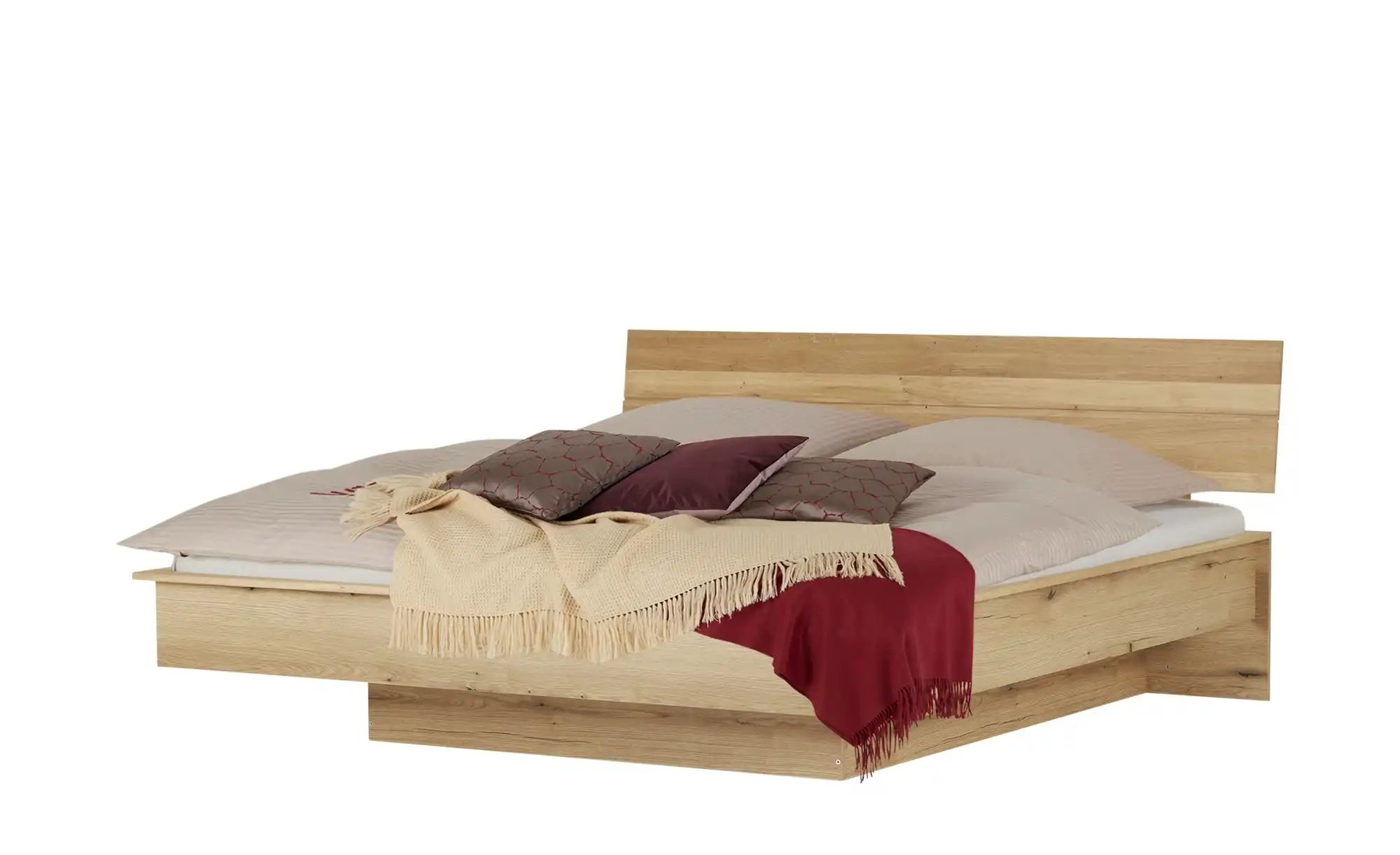 smart Bettgestell  Oslo ¦ holzfarben ¦ Maße (cm): B: 191 H: 90 Betten > Bet günstig online kaufen