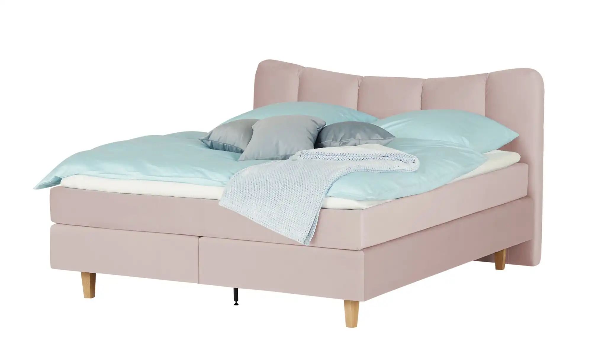 Boxspringbett  Dalur ¦ rosa/pink ¦ Maße (cm): B: 140 H: 110 Betten > Einzel günstig online kaufen