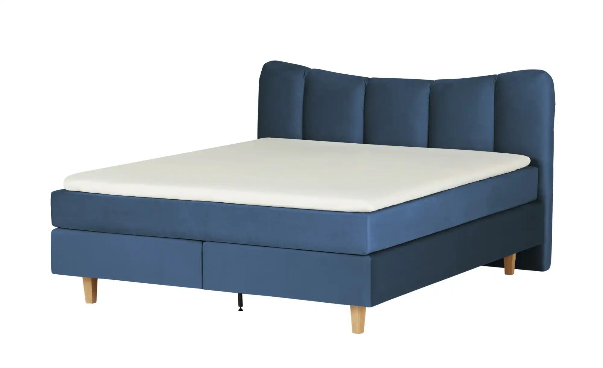 Boxspringbett  Dalur ¦ blau ¦ Maße (cm): B: 200 H: 110 Betten > Boxspringbe günstig online kaufen