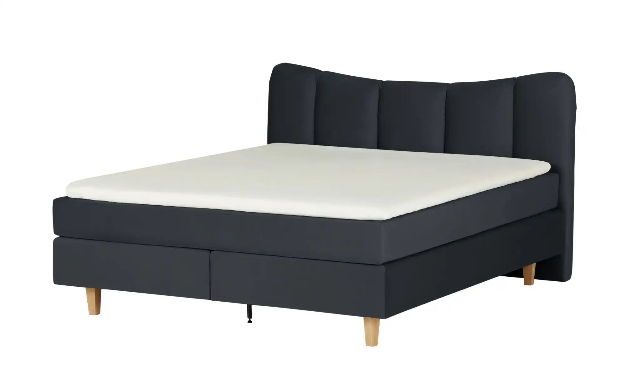Boxspringbett  Dalur ¦ schwarz ¦ Maße (cm): B: 160 H: 110 Betten > Boxsprin günstig online kaufen