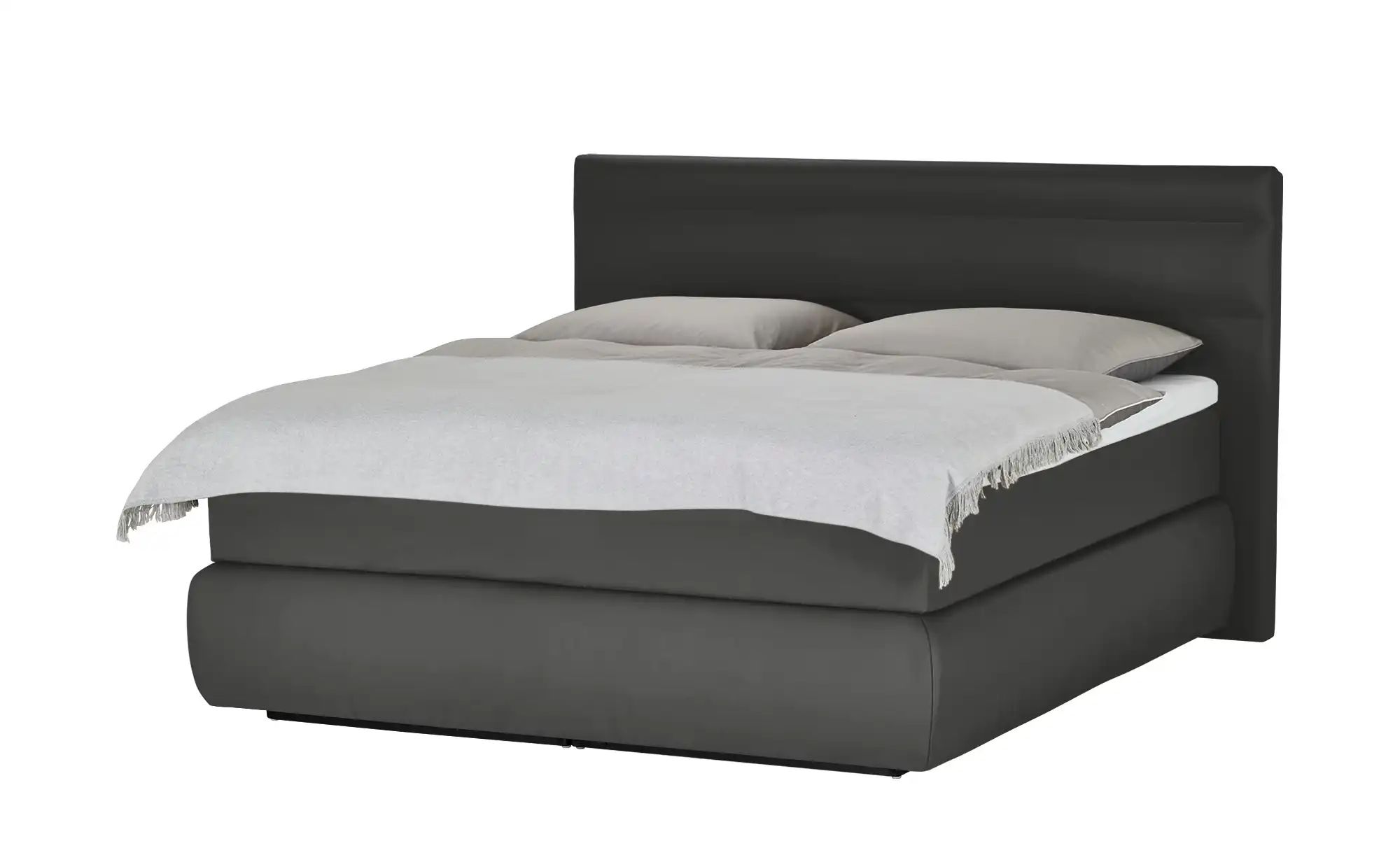 Wohnwert Boxspringbett   Dormian Bolge High ¦ grau ¦ Maße (cm): B: 180 H: 1 günstig online kaufen