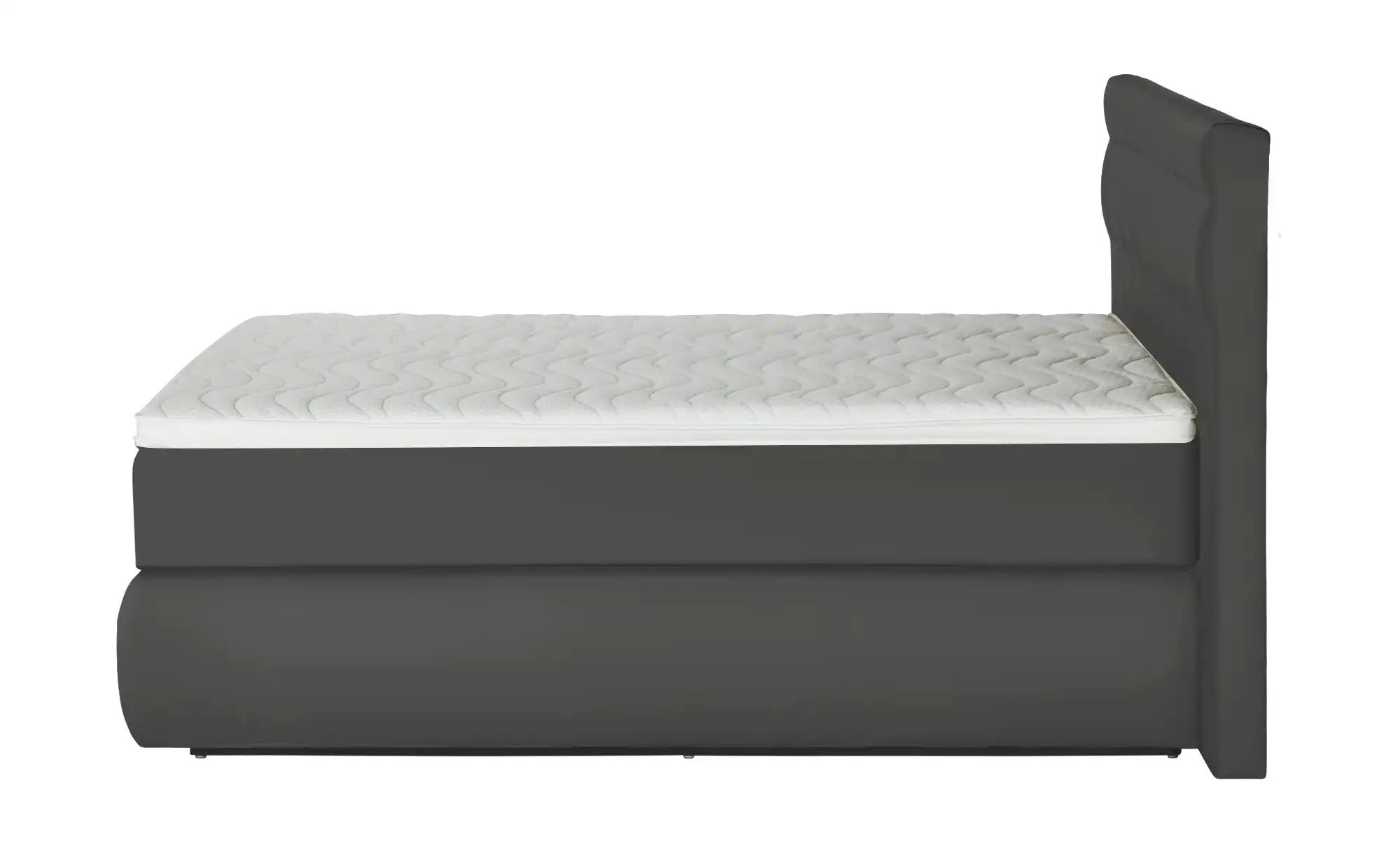 Wohnwert Boxspringbett   Dormian Bolge High ¦ grau ¦ Maße (cm): B: 180 H: 1 günstig online kaufen