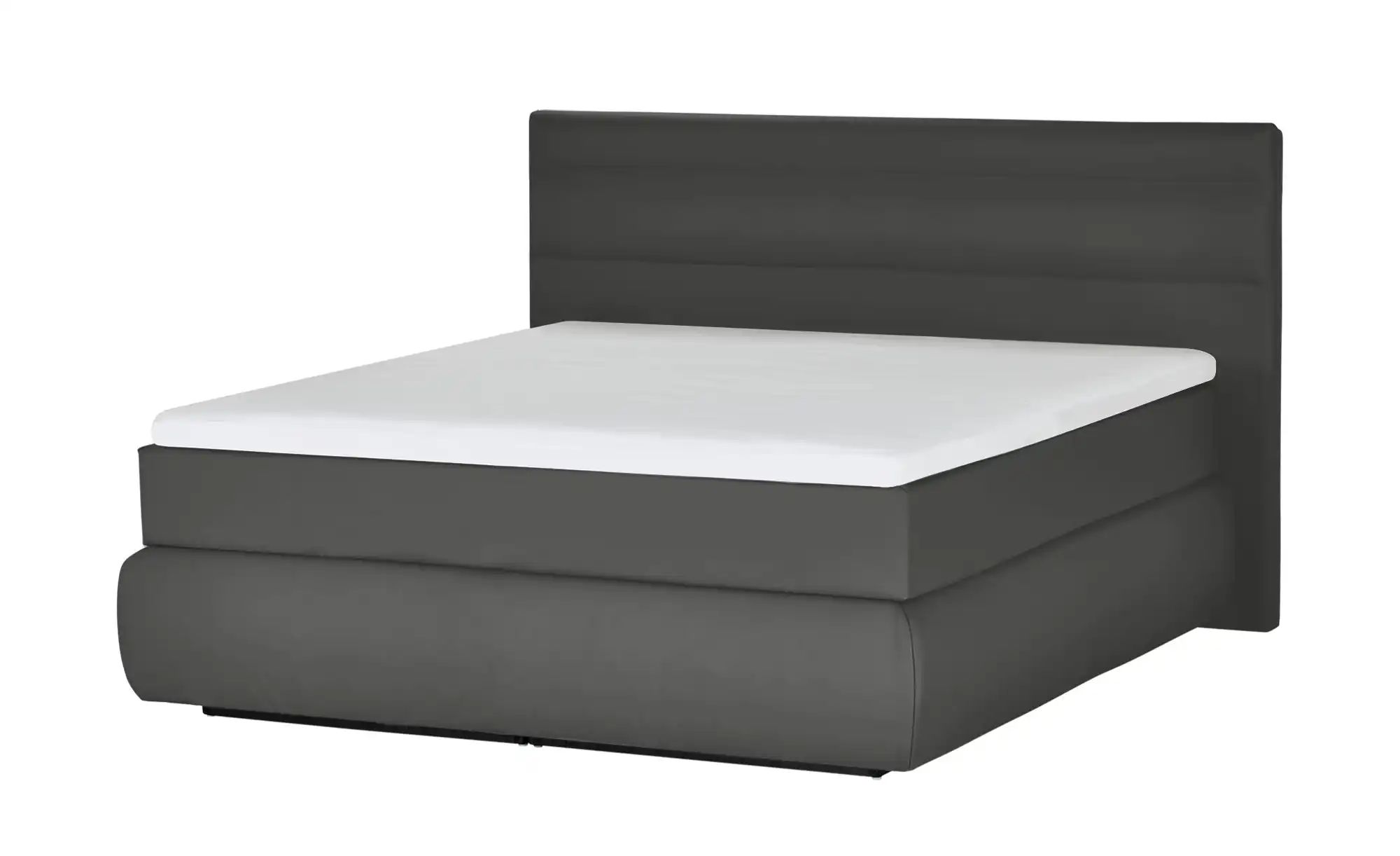 Wohnwert Boxspringbett   Dormian Bolge High ¦ grau ¦ Maße (cm): B: 220 H: 1 günstig online kaufen
