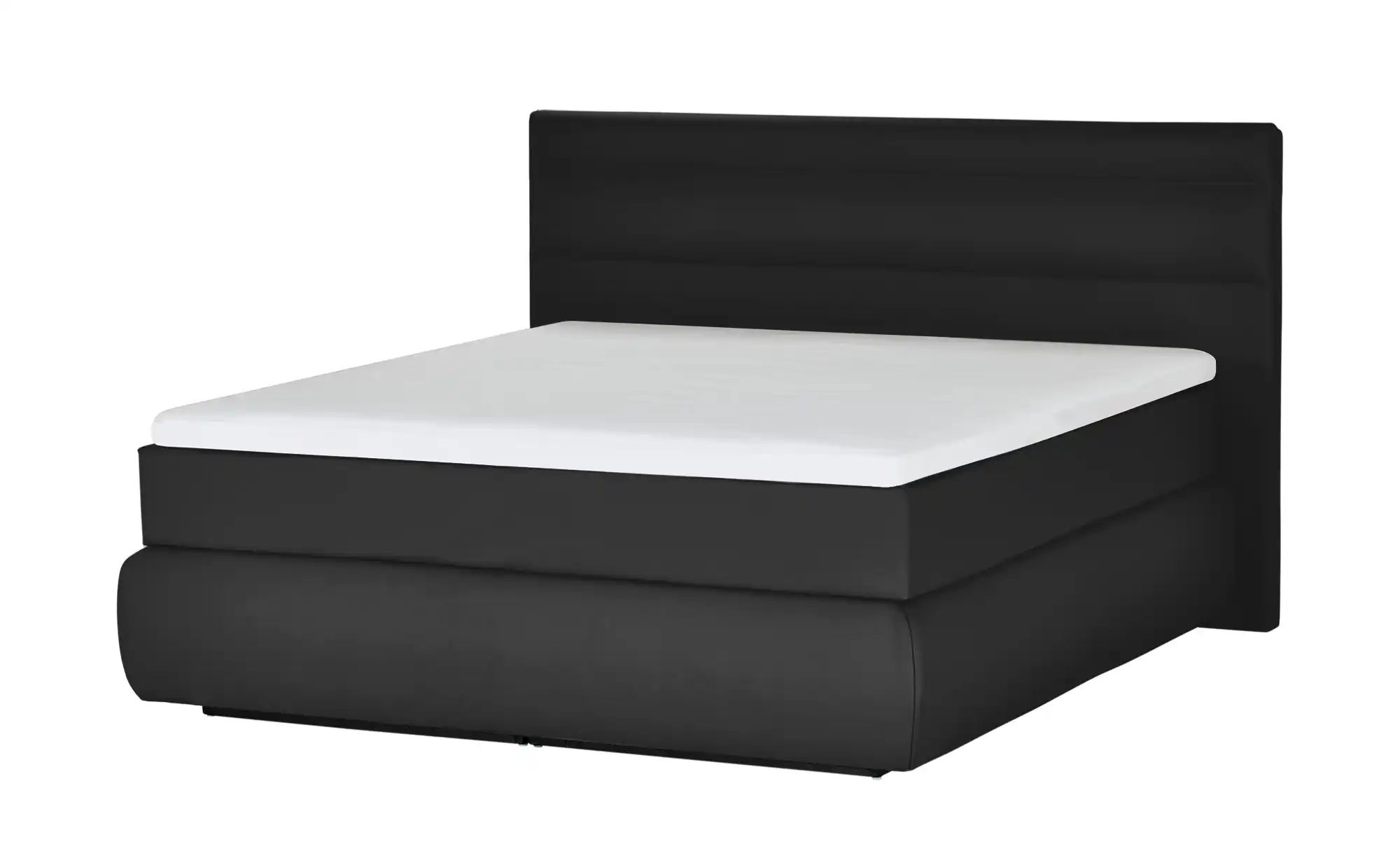Wohnwert Boxspringbett   Dormian Bolge High ¦ schwarz ¦ Maße (cm): B: 160 H günstig online kaufen
