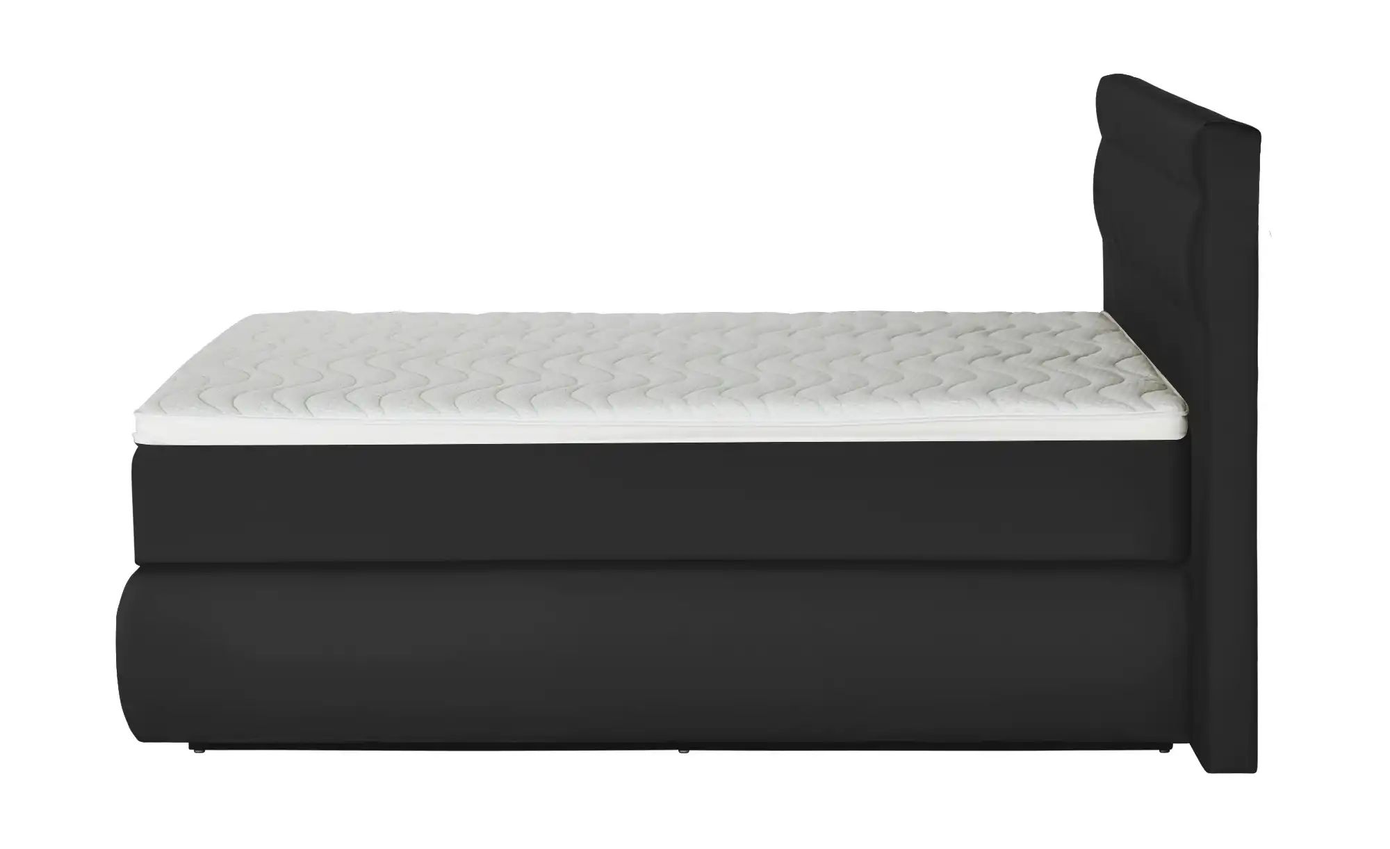 Wohnwert Boxspringbett   Dormian Bolge High ¦ schwarz ¦ Maße (cm): B: 180 H günstig online kaufen