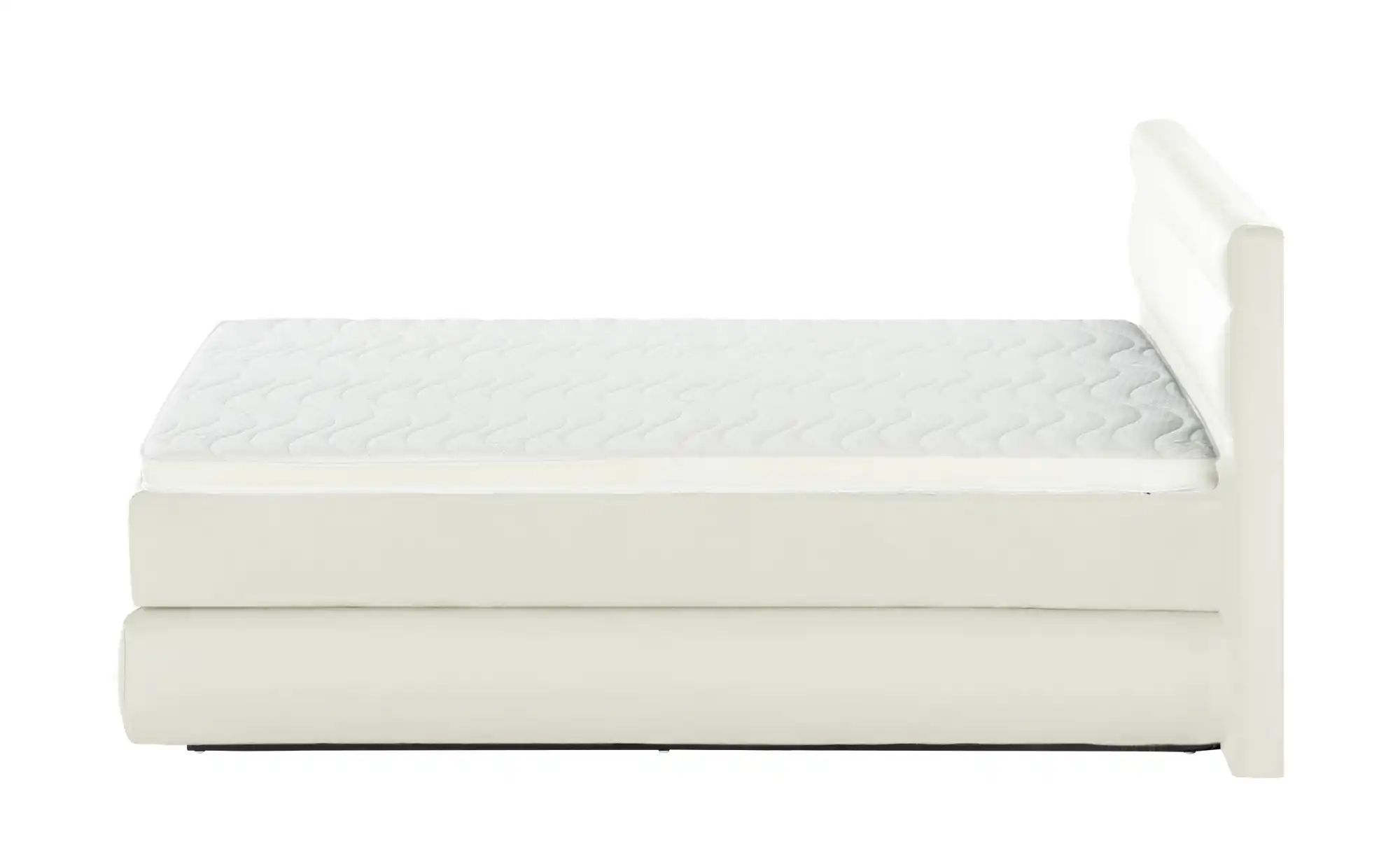Thumbnail - Wohnwert Boxspringbett Dormian Bolge Low ¦ weiß ¦ Maße (cm): B: 160 H: 102 Betten > Einzelbetten - Höffner