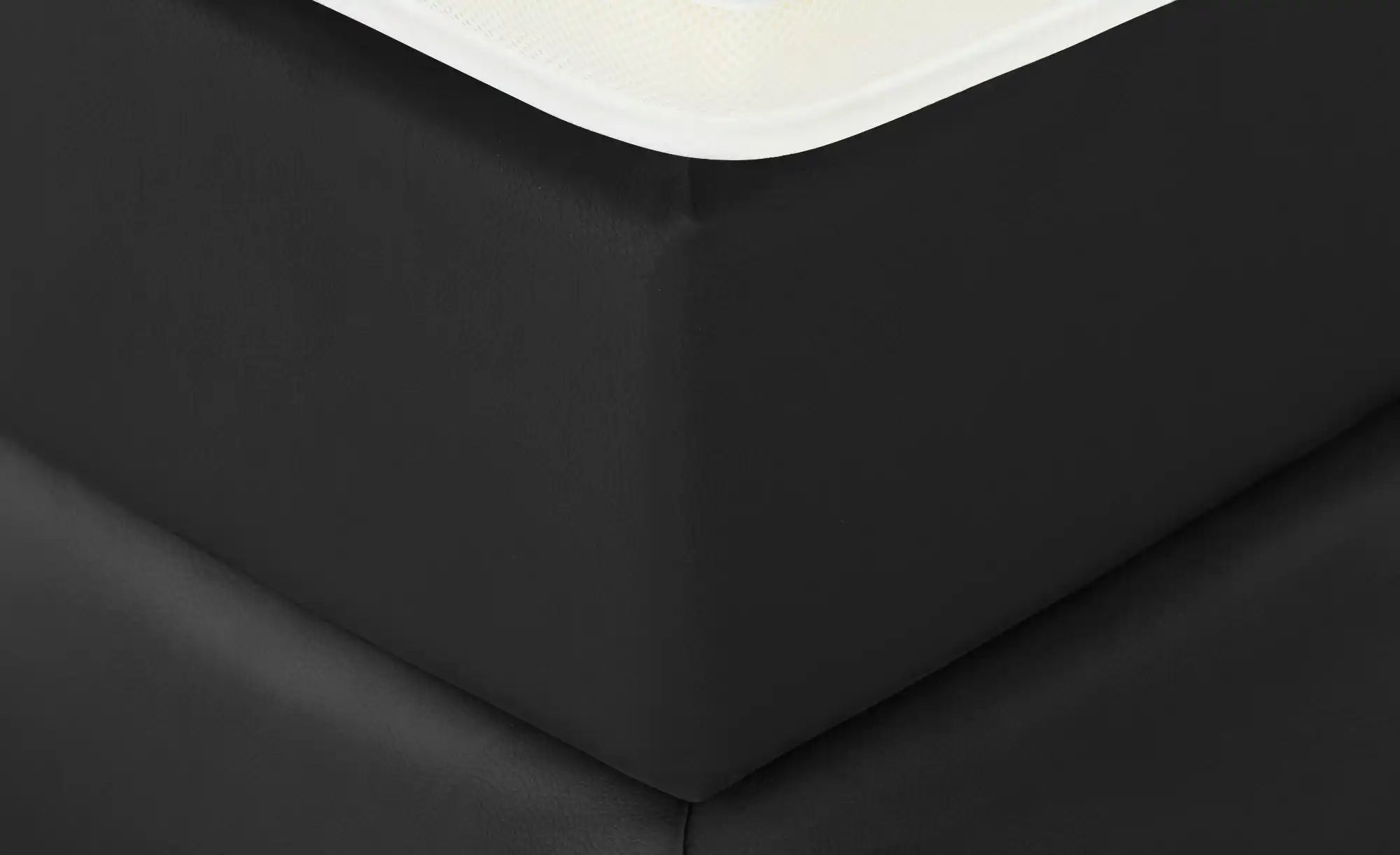 Thumbnail - Wohnwert Boxspringbett Dormian Bolge Low ¦ schwarz ¦ Maße (cm): B: 200 H: 102 Betten > Boxspringbetten - Höffner