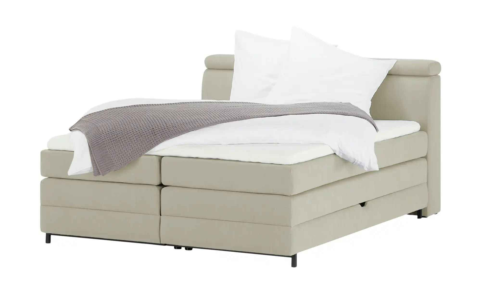 switch Boxspringbett  Kay ¦ beige ¦ Maße (cm): B: 183 H: 108 Betten > Boxsp günstig online kaufen