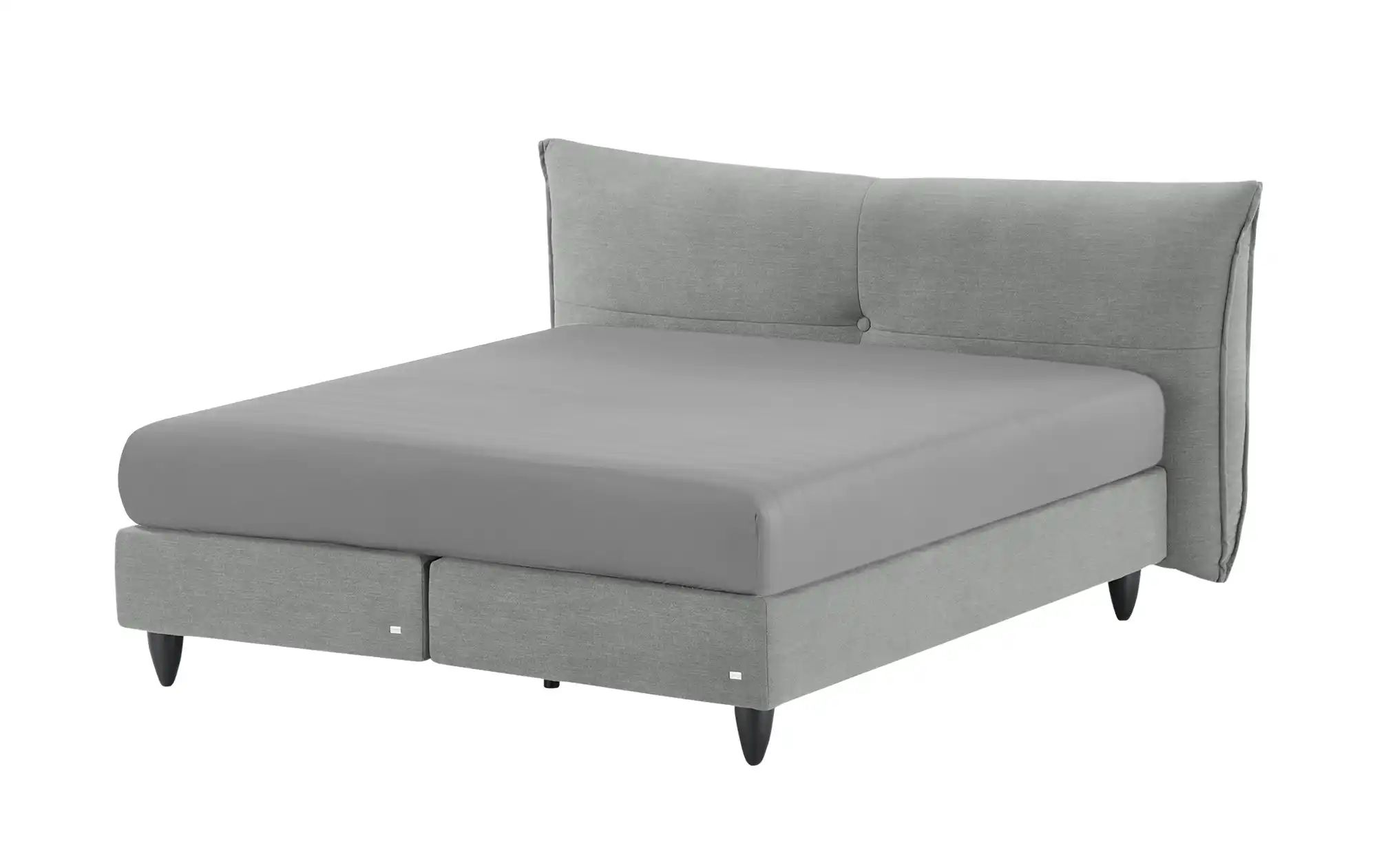 RUF Boxspringbett  Senta K ¦ grau ¦ Maße (cm): B: 202 H: 119 Betten > Boxsp günstig online kaufen