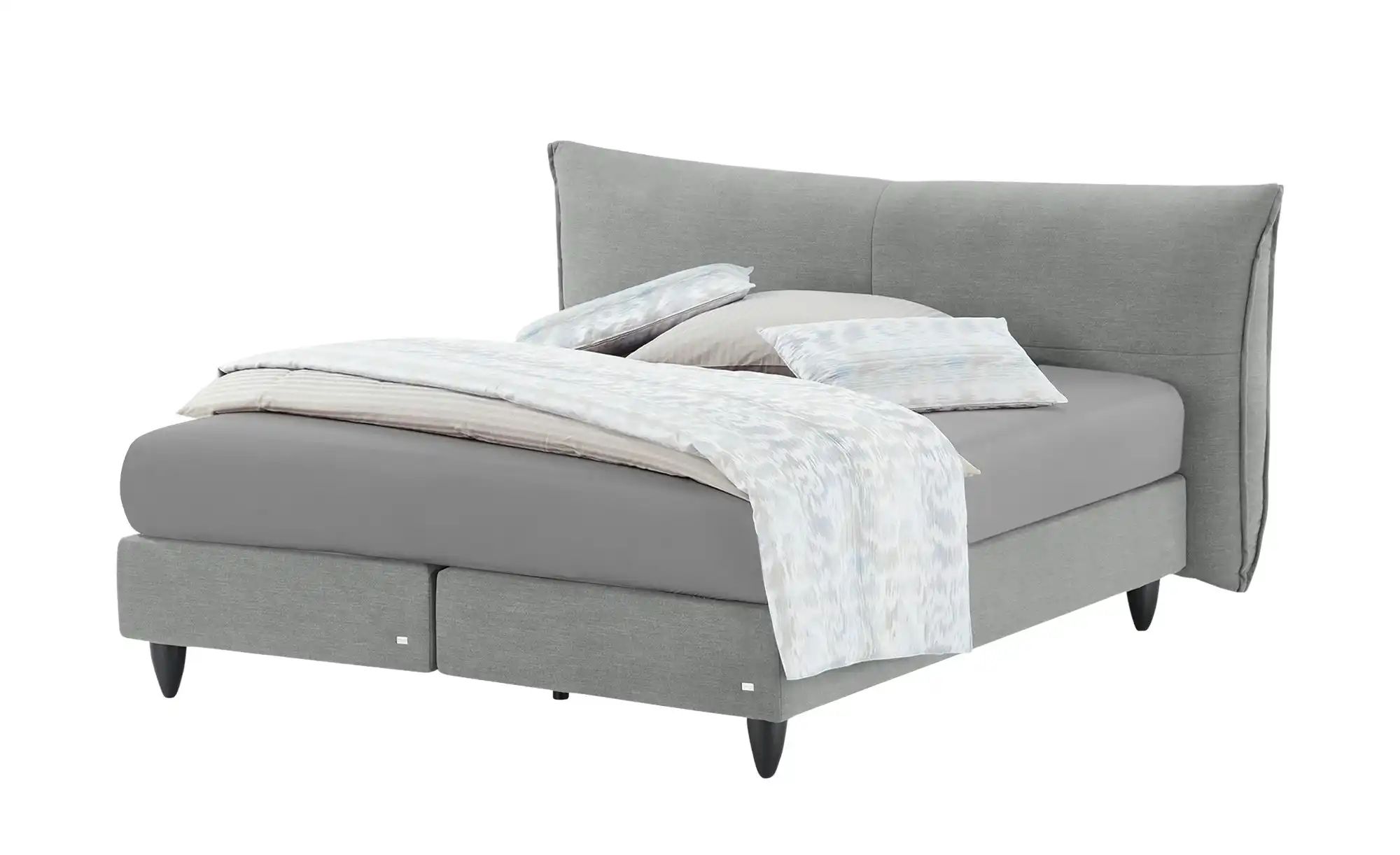 RUF Boxspringbett  Senta K ¦ grau ¦ Maße (cm): B: 222 H: 119 Betten > Boxsp günstig online kaufen