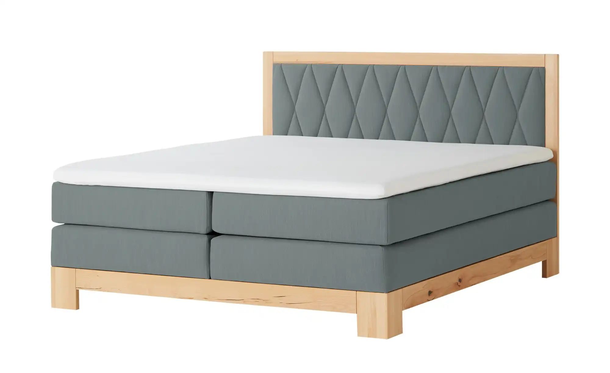 Thumbnail - Switch Refresh Boxspringbett teilmassiv Endo ¦ grau ¦ Maße (cm): B: 180 H: 116 Betten > Boxspringbetten > Boxspringbette...