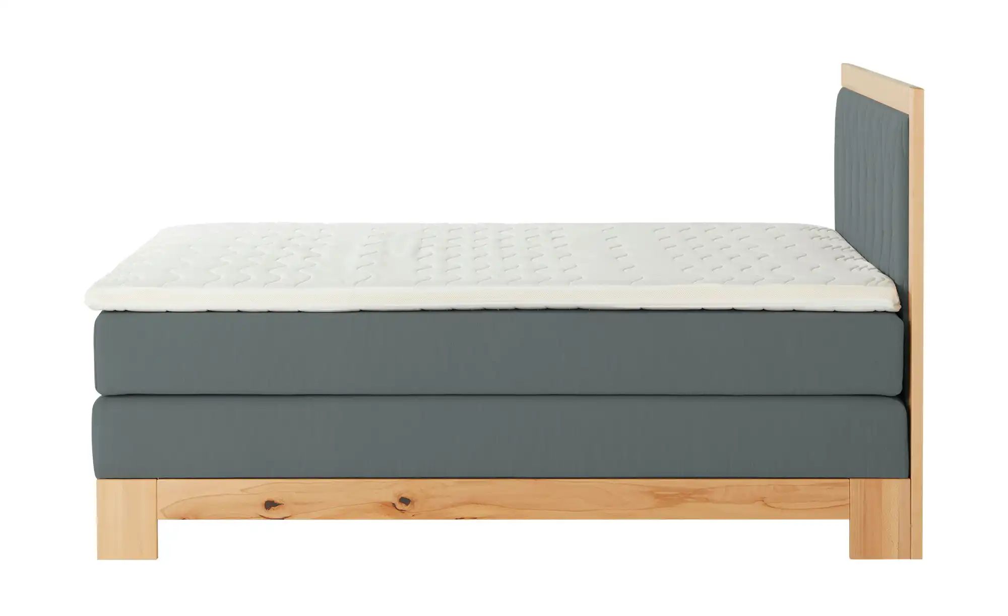 Thumbnail - Switch Refresh Boxspringbett teilmassiv Endo ¦ grau ¦ Maße (cm): B: 180 H: 116 Betten > Boxspringbetten > Boxspringbette...