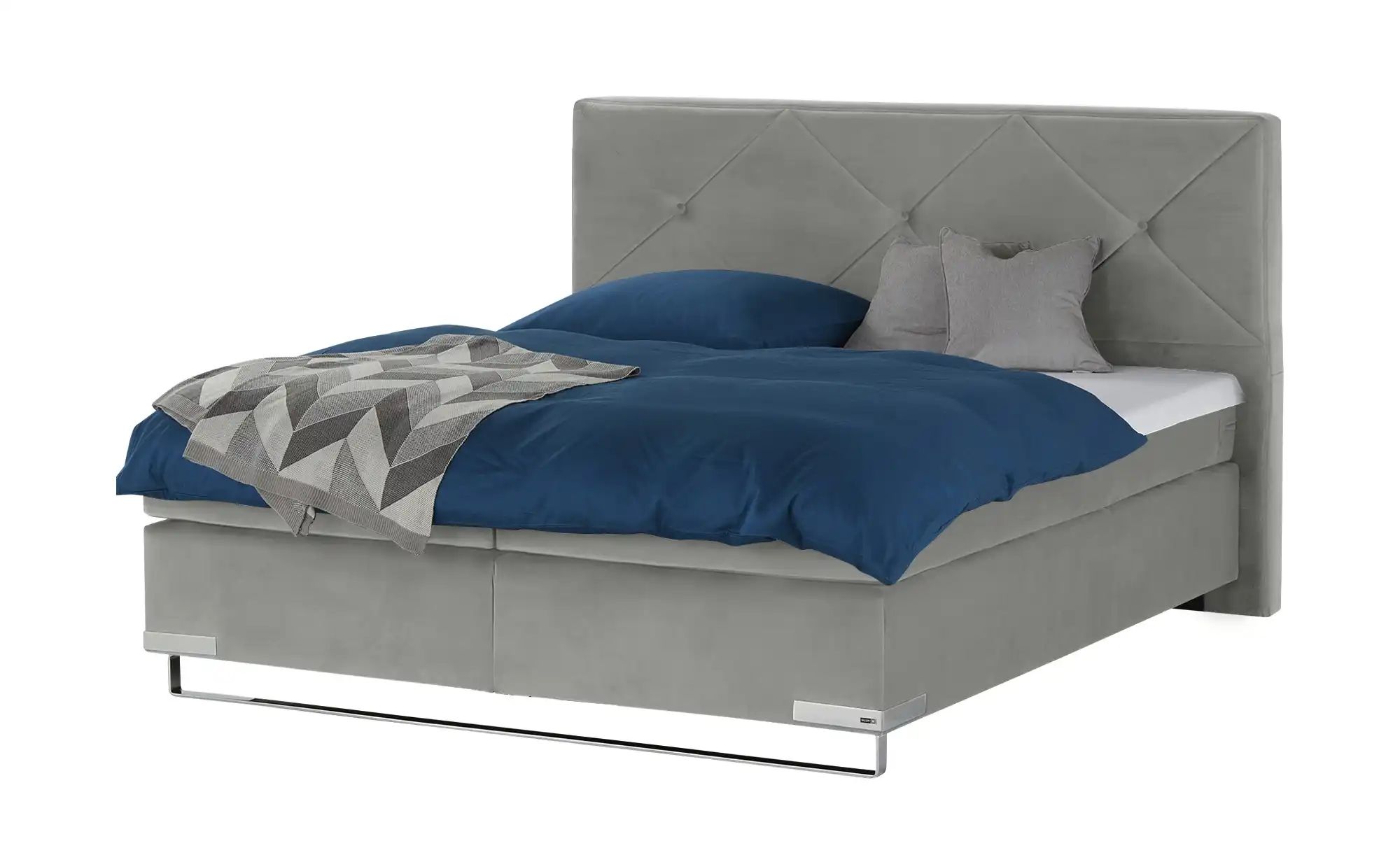 Musterring Boxspringbett Standardversion Dubai  ¦ grau ¦ Maße (cm): B: 177 günstig online kaufen