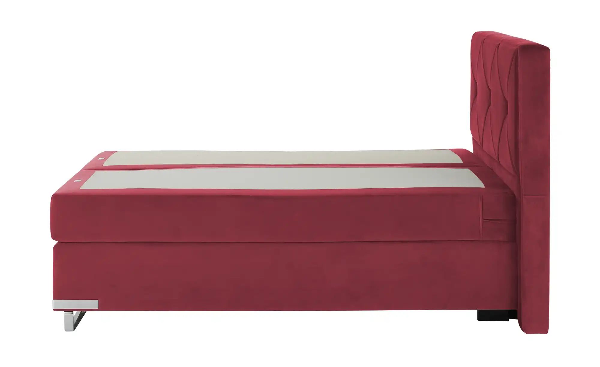Thumbnail - Musterring Boxspringbett Standardversion Dubai ¦ rot ¦ Maße (cm): B: 197 H: 124 Betten > Boxspringbetten - Höffner