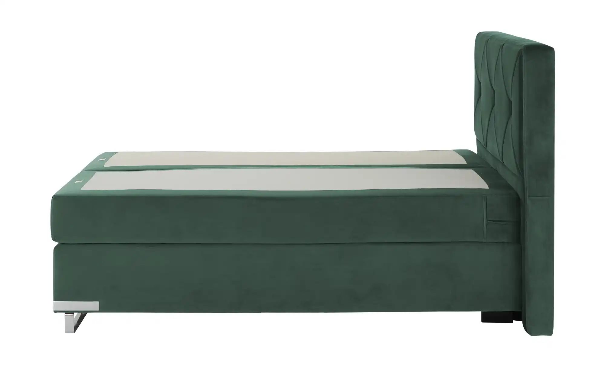 Musterring Boxspringbett Standardversion Dubai  ¦ grün ¦ Maße (cm): B: 217 günstig online kaufen