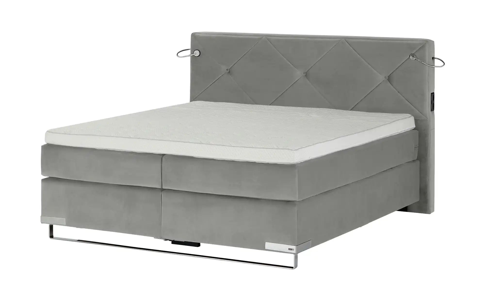 Musterring Boxspringbett Premiumversion Dubai ¦ grau ¦ Maße (cm): B: 197 H: günstig online kaufen