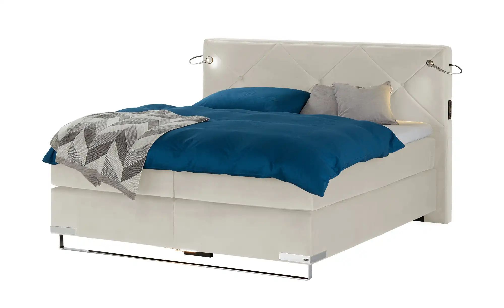 Musterring Boxspringbett Premiumversion Dubai ¦ creme ¦ Maße (cm): B: 177 H günstig online kaufen