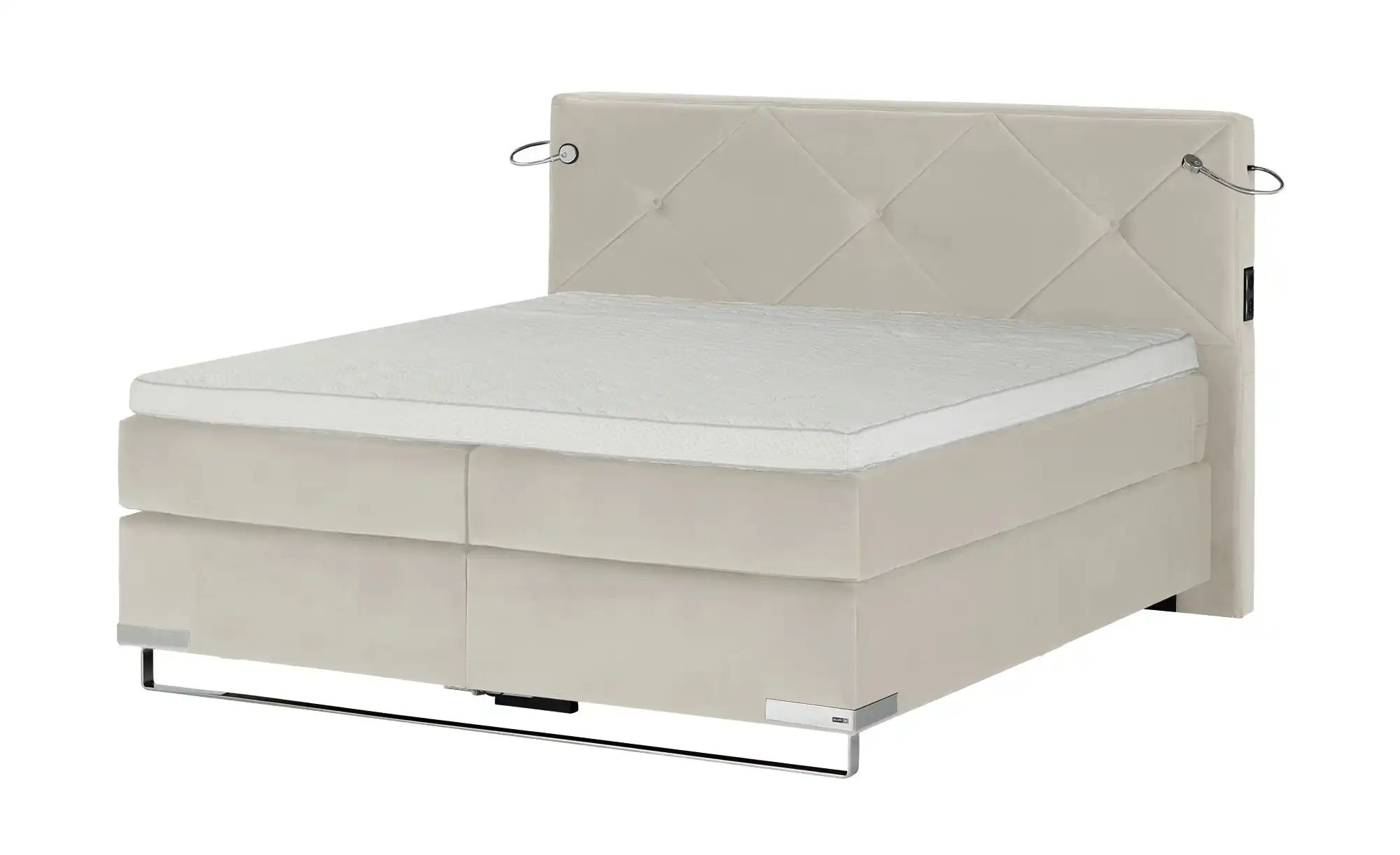 Musterring Boxspringbett Premiumversion Dubai ¦ creme ¦ Maße (cm): B: 217 H günstig online kaufen