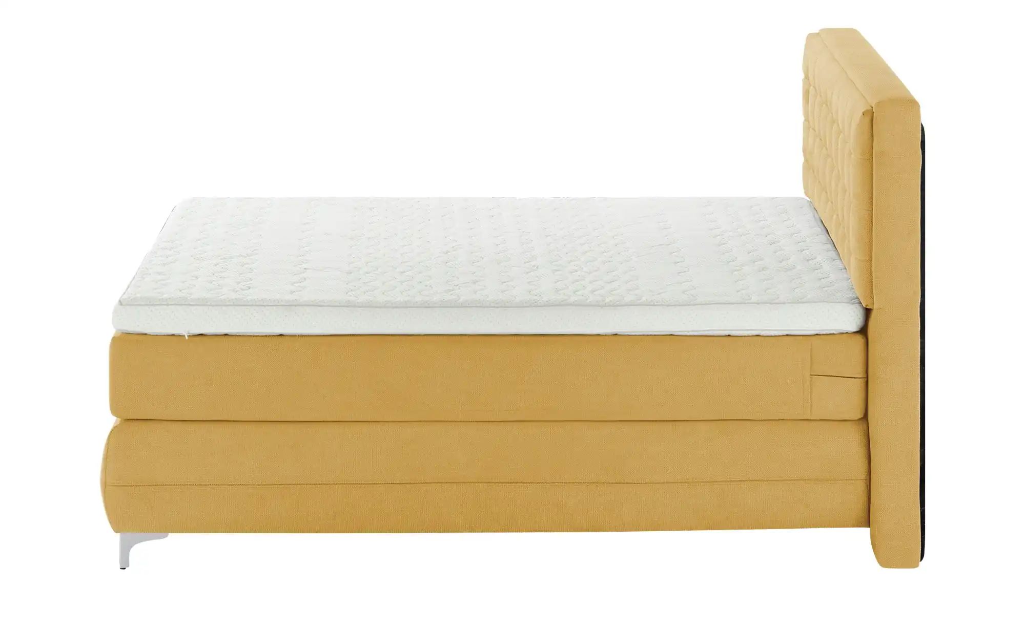 Musterring Boxspringbett Standardversion Dubai ¦ gelb ¦ Maße (cm): B: 177 H günstig online kaufen