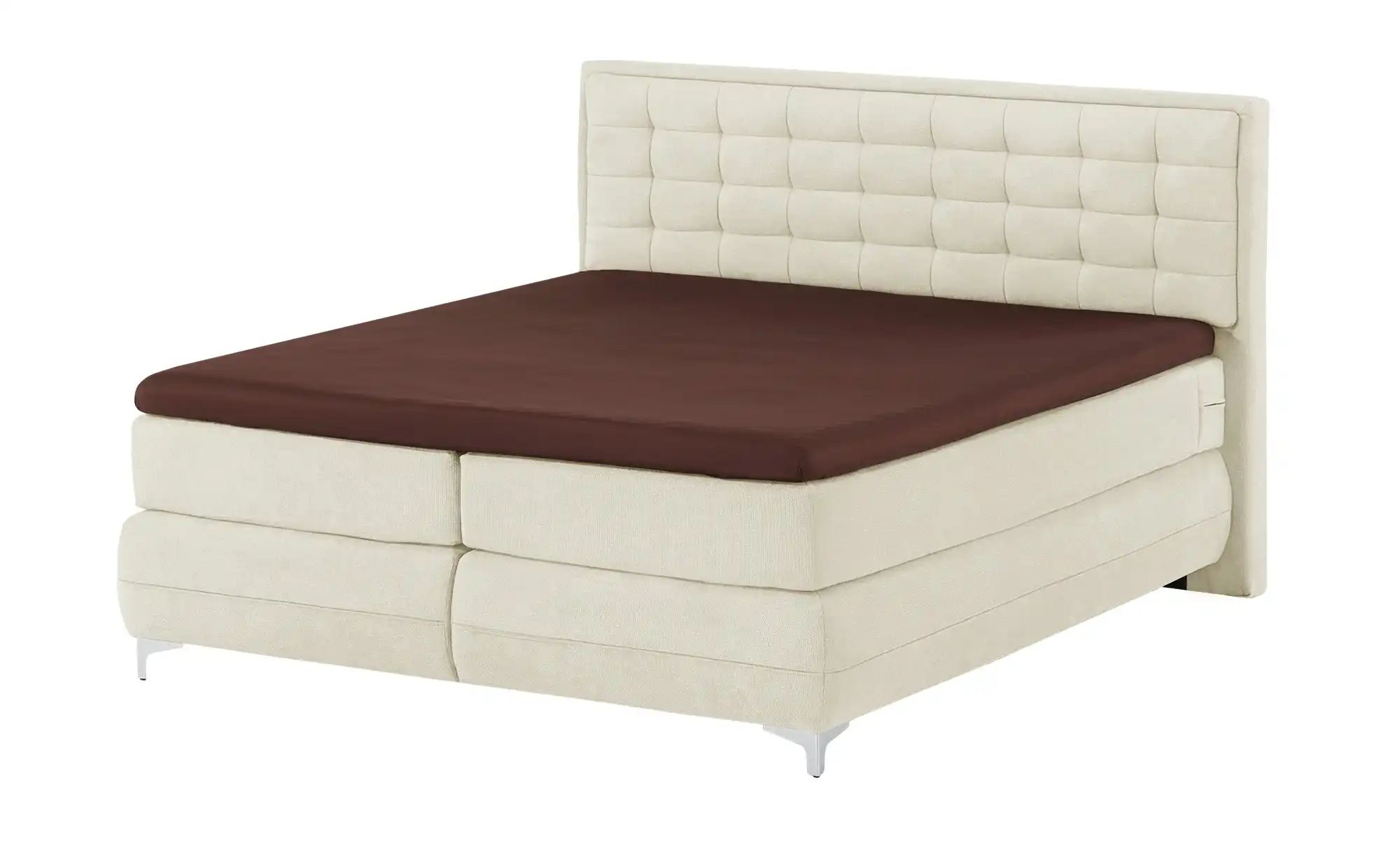 Musterring Boxspringbett Standardversion Dubai ¦ creme ¦ Maße (cm): B: 217 günstig online kaufen