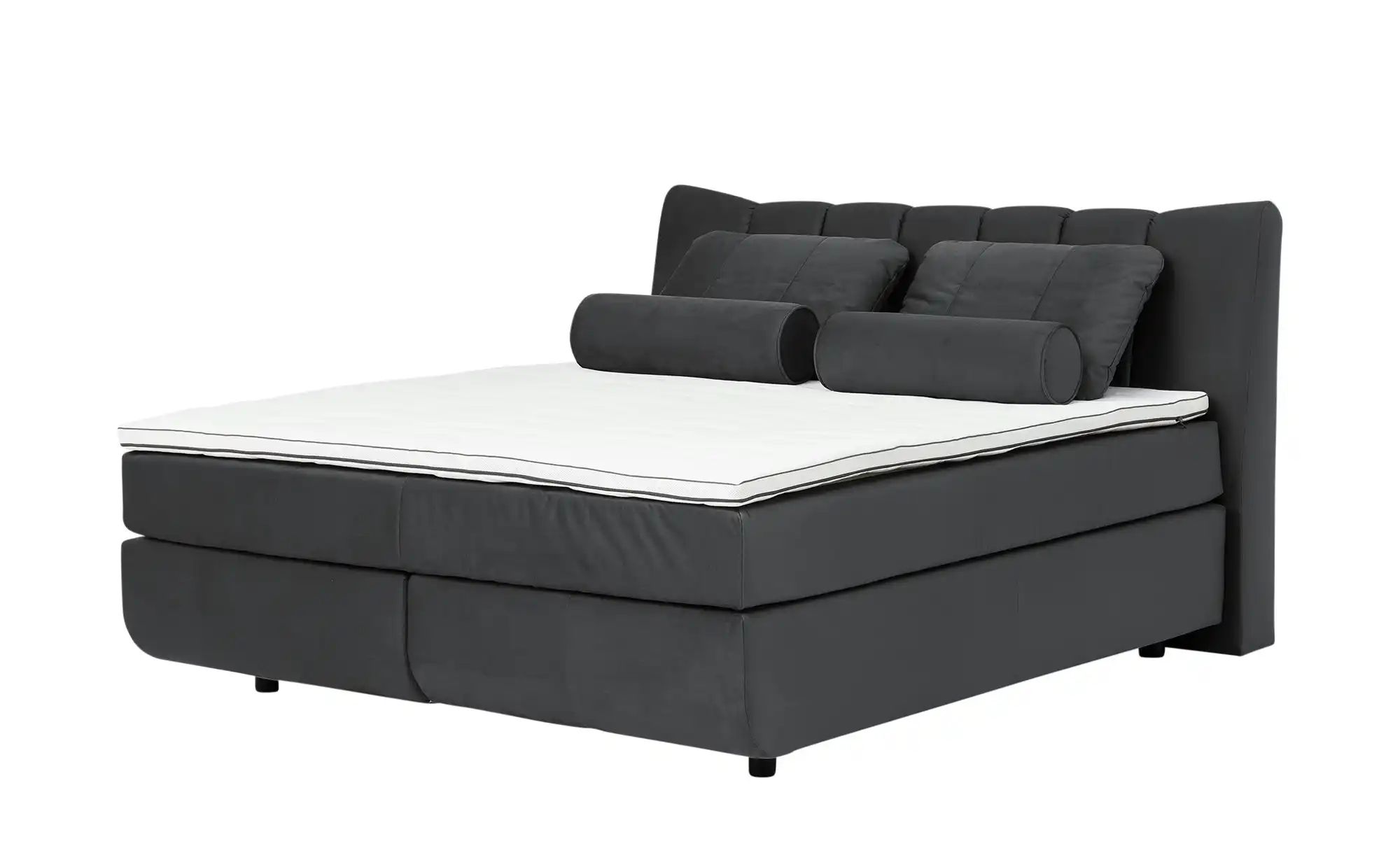 uno Boxspringbett  Ferry ¦ grau ¦ Maße (cm): B: 190 H: 113 Betten > Boxspri günstig online kaufen