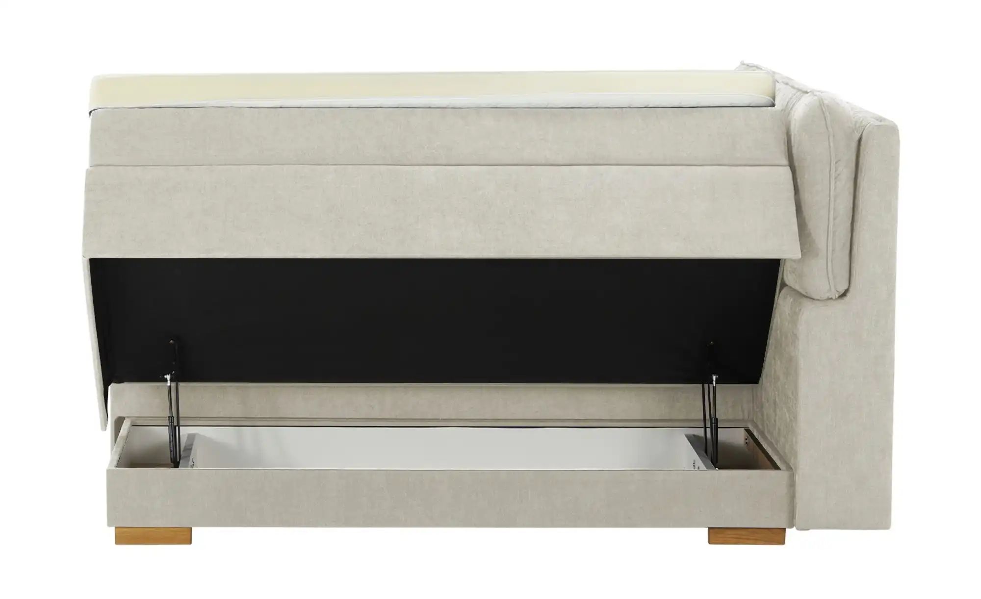 Thumbnail - Wohnwert Boxspringbett mit Bettkasten Dormian Besta ¦ beige ¦ Maße (cm): B: 200 H: 136 Betten > Komfortbetten - Höffner