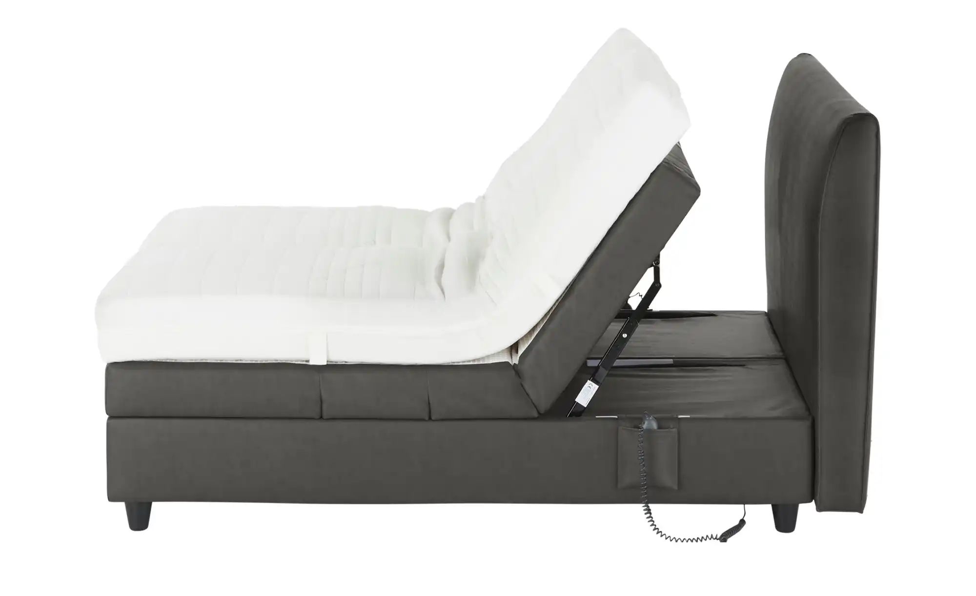 Thumbnail - RUF Motor-Boxspringbett  Mercata ¦ grau ¦ Maße (cm): B: 186 H: 113 Betten > Boxspringbetten - Höffner