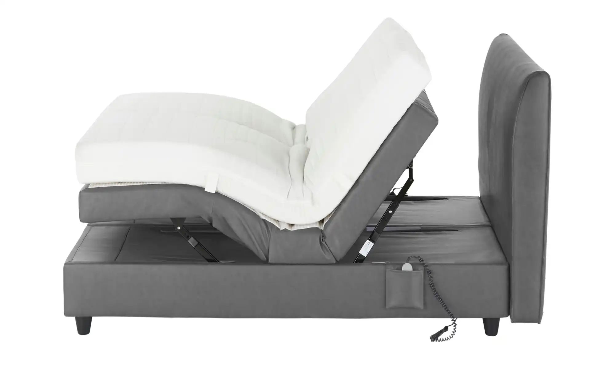 Thumbnail - RUF Motor-Boxspringbett Mercata ¦ grau ¦ Maße (cm): B: 166 H: 113 Betten > Komfortbetten - Höffner