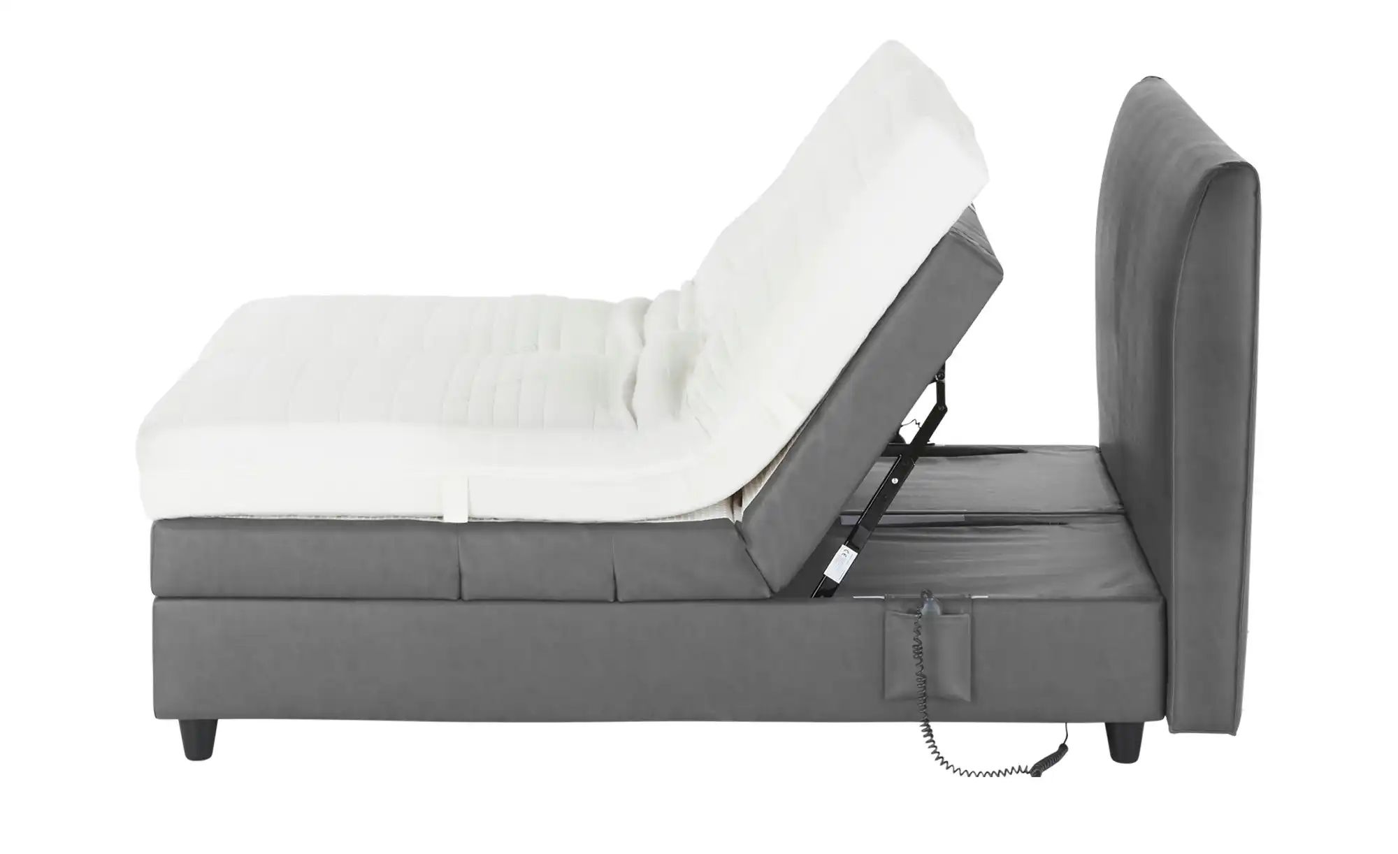 Thumbnail - RUF Motor-Boxspringbett Mercata ¦ grau ¦ Maße (cm): B: 166 H: 113 Betten > Komfortbetten - Höffner
