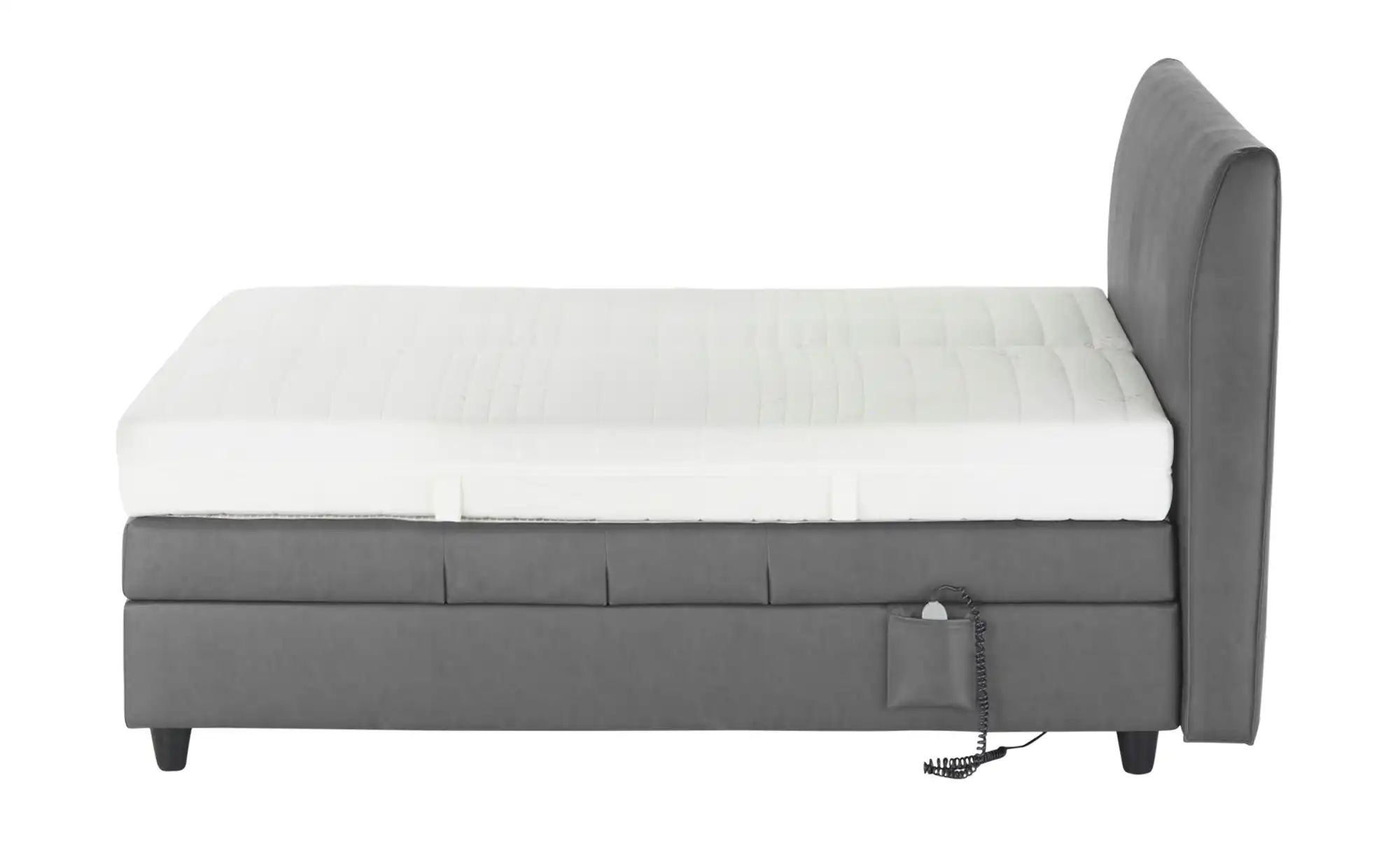 RUF Motor-Boxspringbett  Mercata ¦ grau ¦ Maße (cm): B: 186 H: 113 Betten > günstig online kaufen