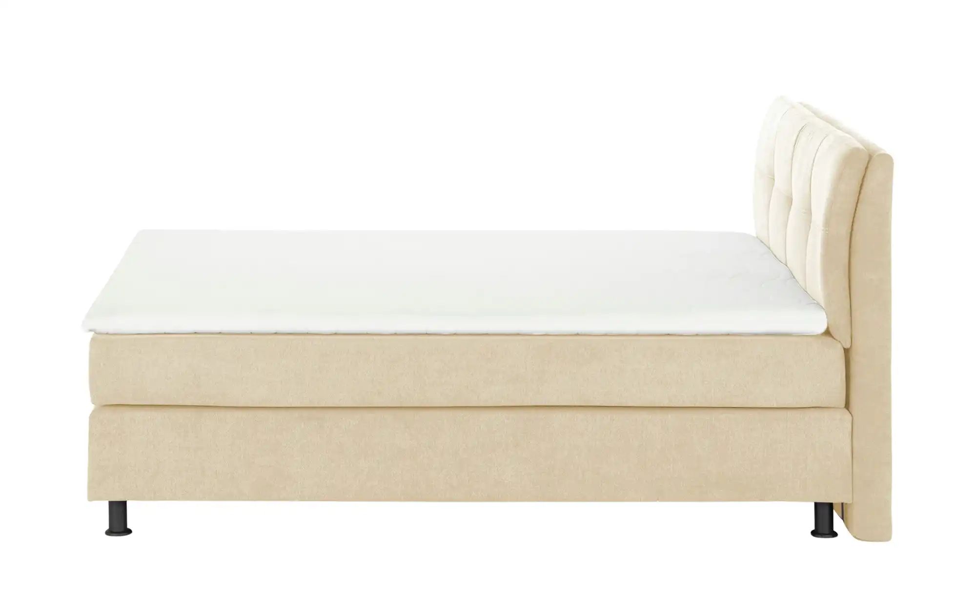 SKAGEN BEDS Boxspringbett  Vegg Towel ¦ beige ¦ Maße (cm): B: 165 H: 112,5 günstig online kaufen