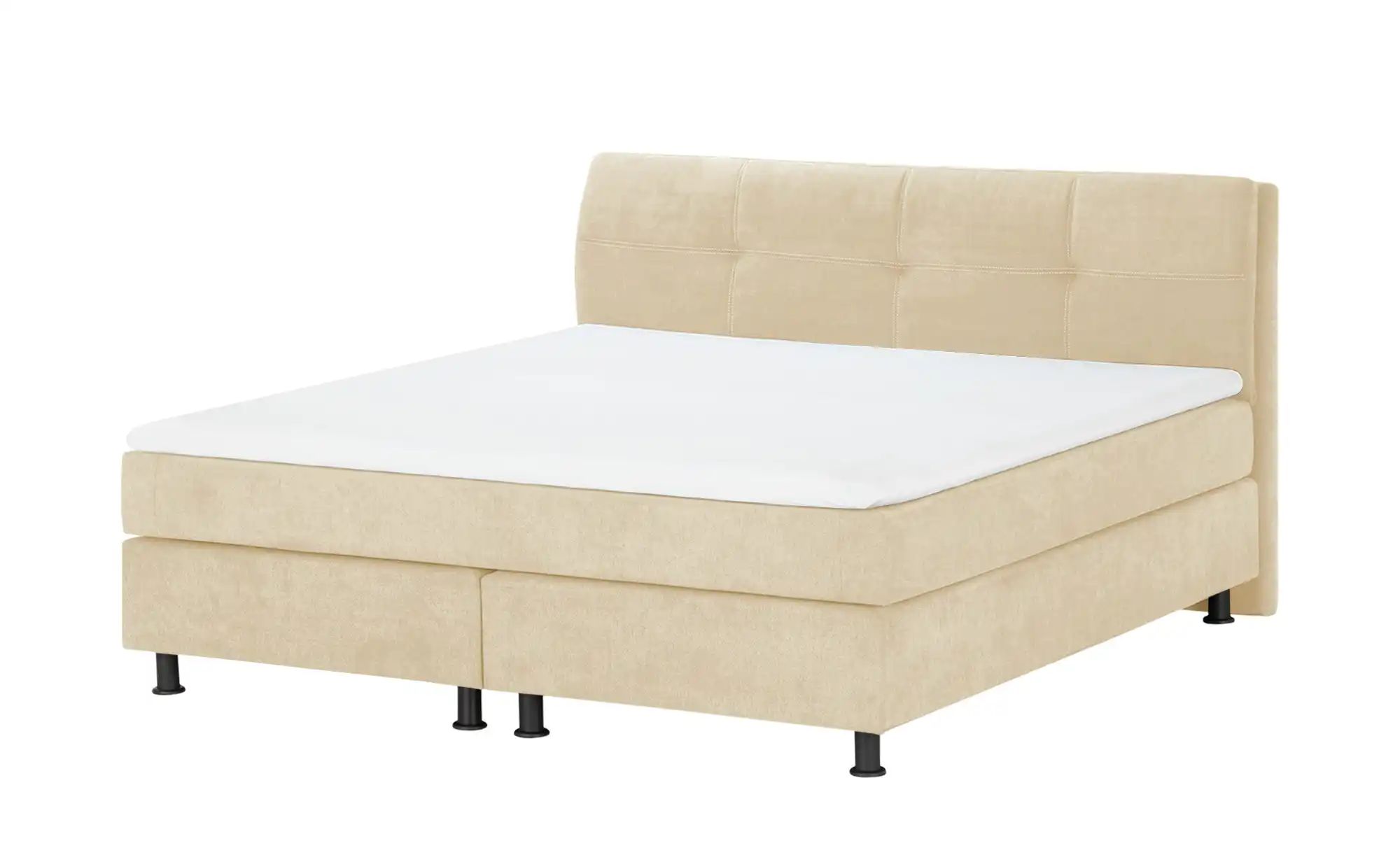SKAGEN BEDS Boxspringbett  Vegg Towel ¦ beige ¦ Maße (cm): B: 185 H: 112,5 günstig online kaufen