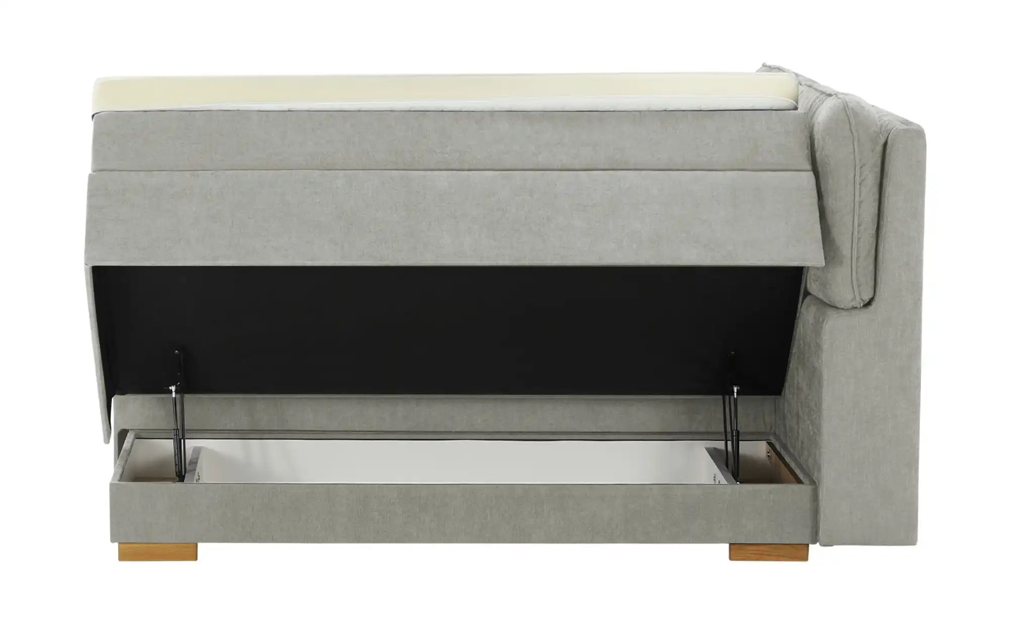 Thumbnail - Wohnwert Boxspringbett mit Bettkasten Dormian Besta ¦ grau ¦ Maße (cm): B: 200 H: 136 Betten > Komfortbetten - Höffner