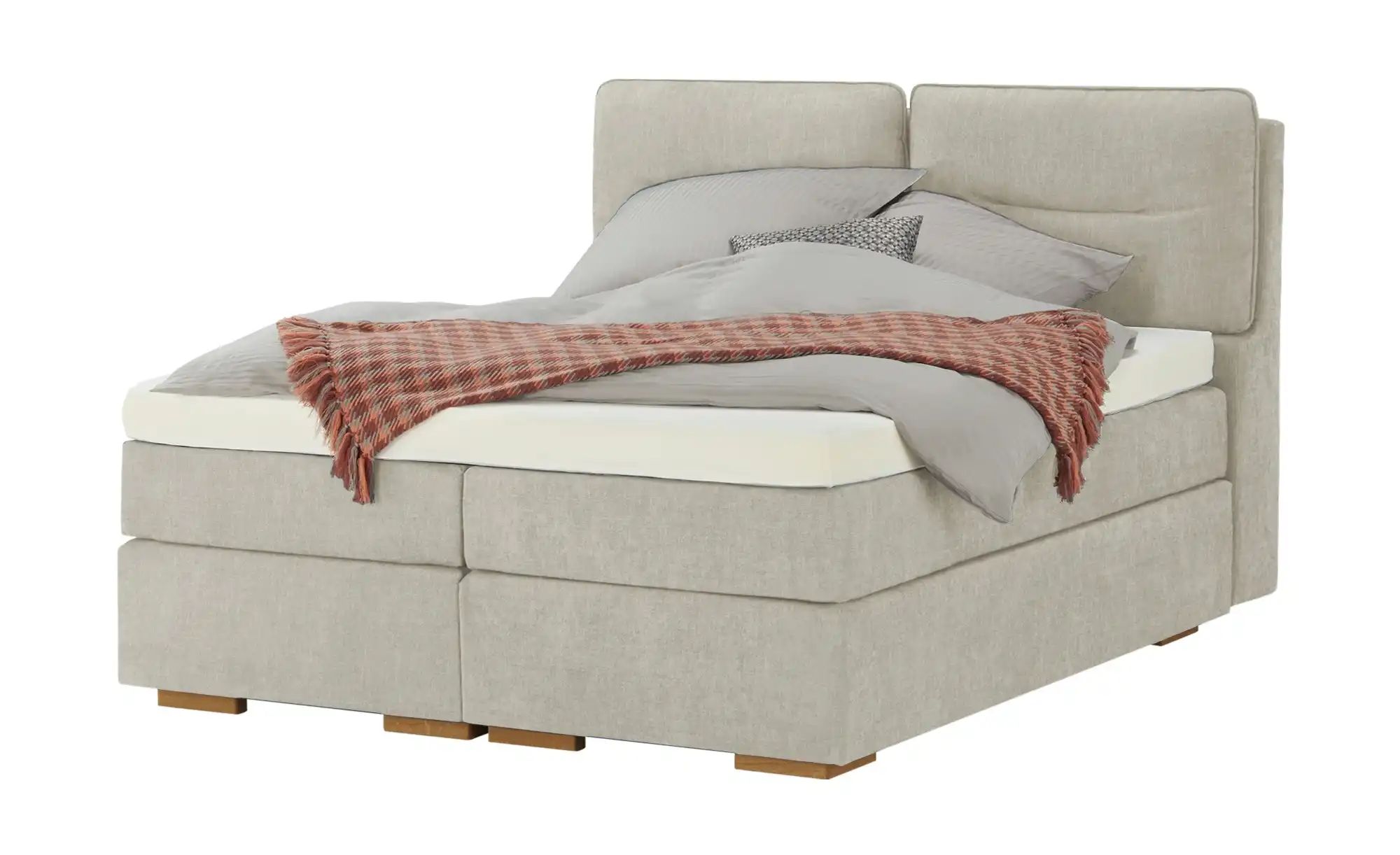 Wohnwert Boxspringbett mit Bettkasten Dormian Besta ¦ beige ¦ Maße (cm): B: günstig online kaufen