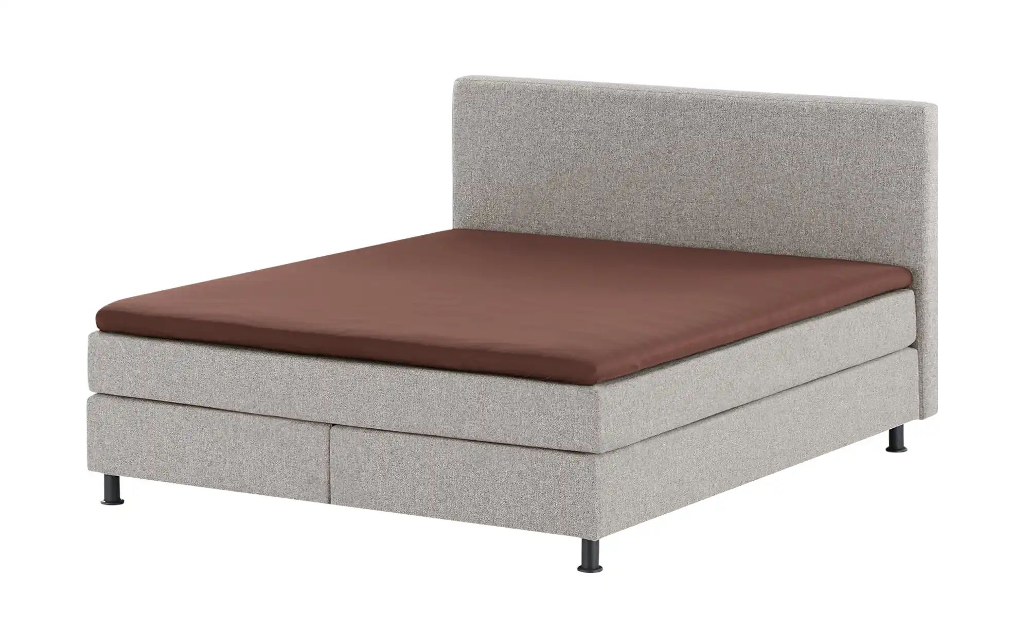 Wohnwert Boxspringbett  Dormian Boro ¦ grau ¦ Maße (cm): B: 140 H: 112 Bett günstig online kaufen