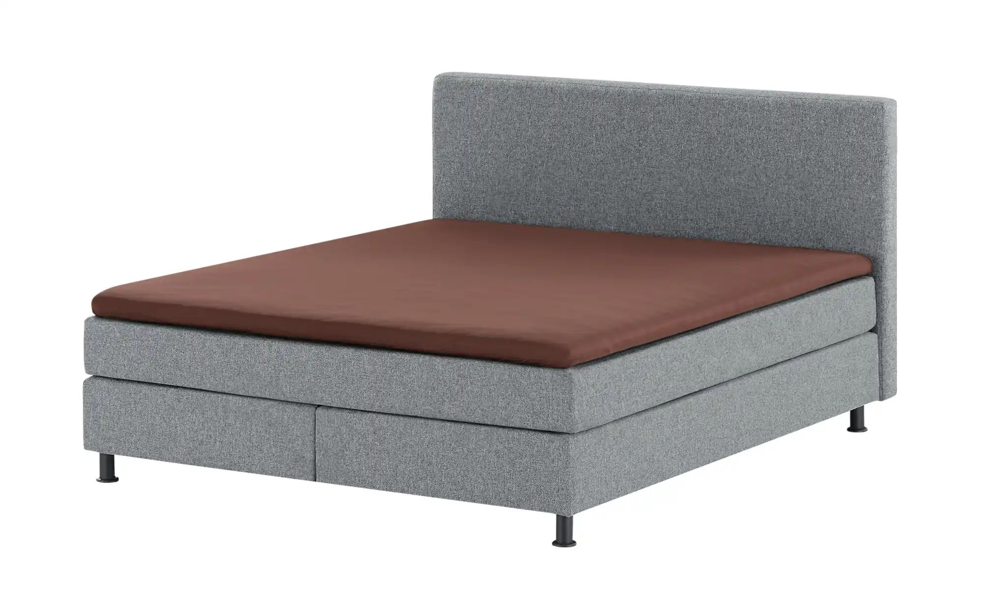 Wohnwert Boxspringbett  Dormian Boro ¦ grau ¦ Maße (cm): B: 140 H: 112 Bett günstig online kaufen