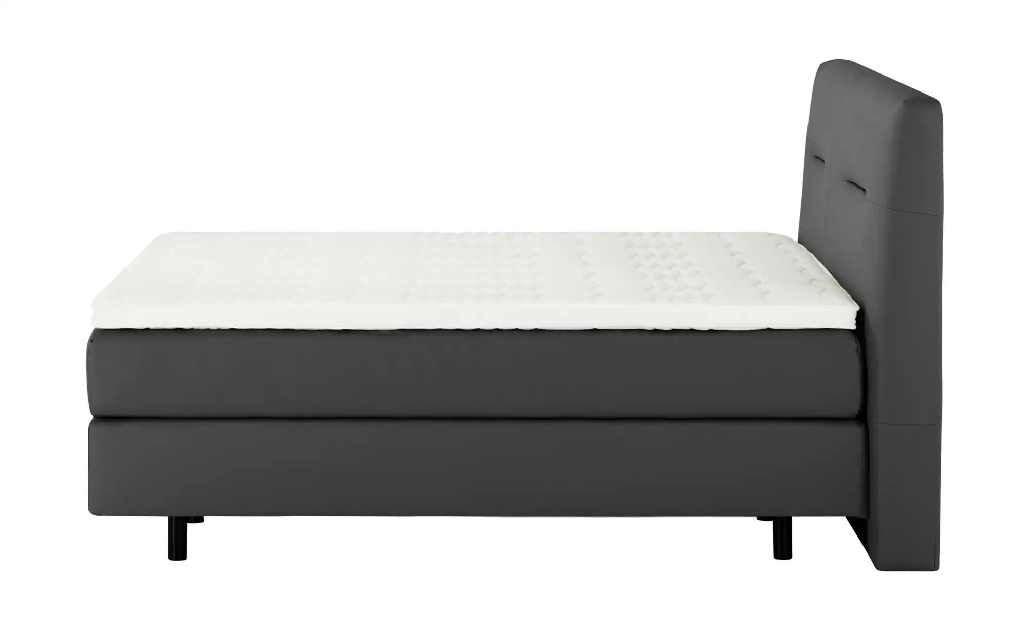 vanDoorn Boxspringbett  Earl ¦ grau ¦ Maße (cm): B: 196 H: 126 Betten > Kom günstig online kaufen