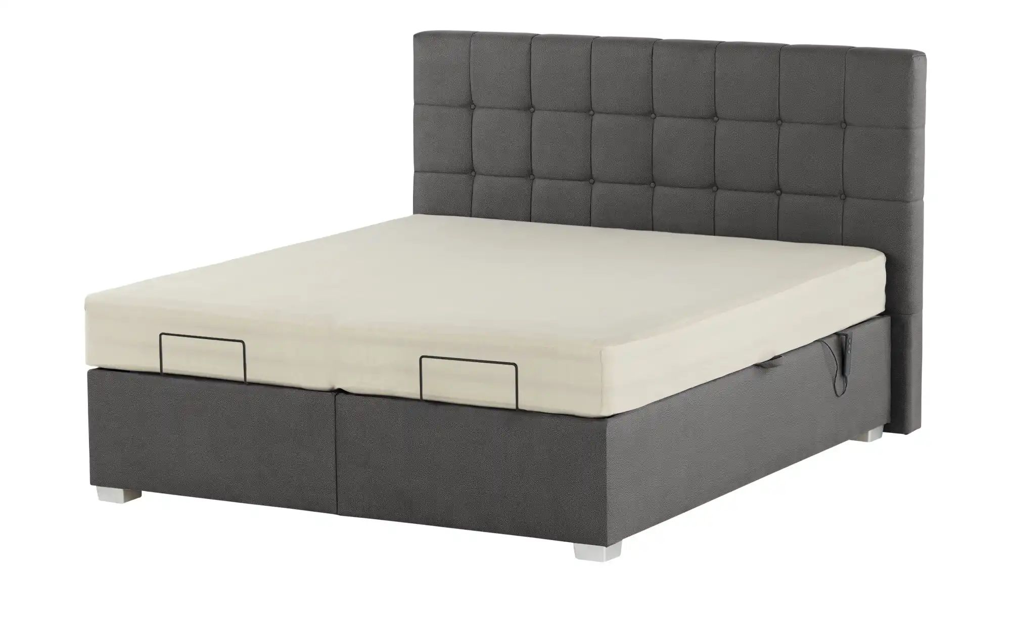 vanDoorn Motor-Boxspringbett mit Bettkasten Ohio ¦ grau ¦ Maße (cm): B: 172 günstig online kaufen