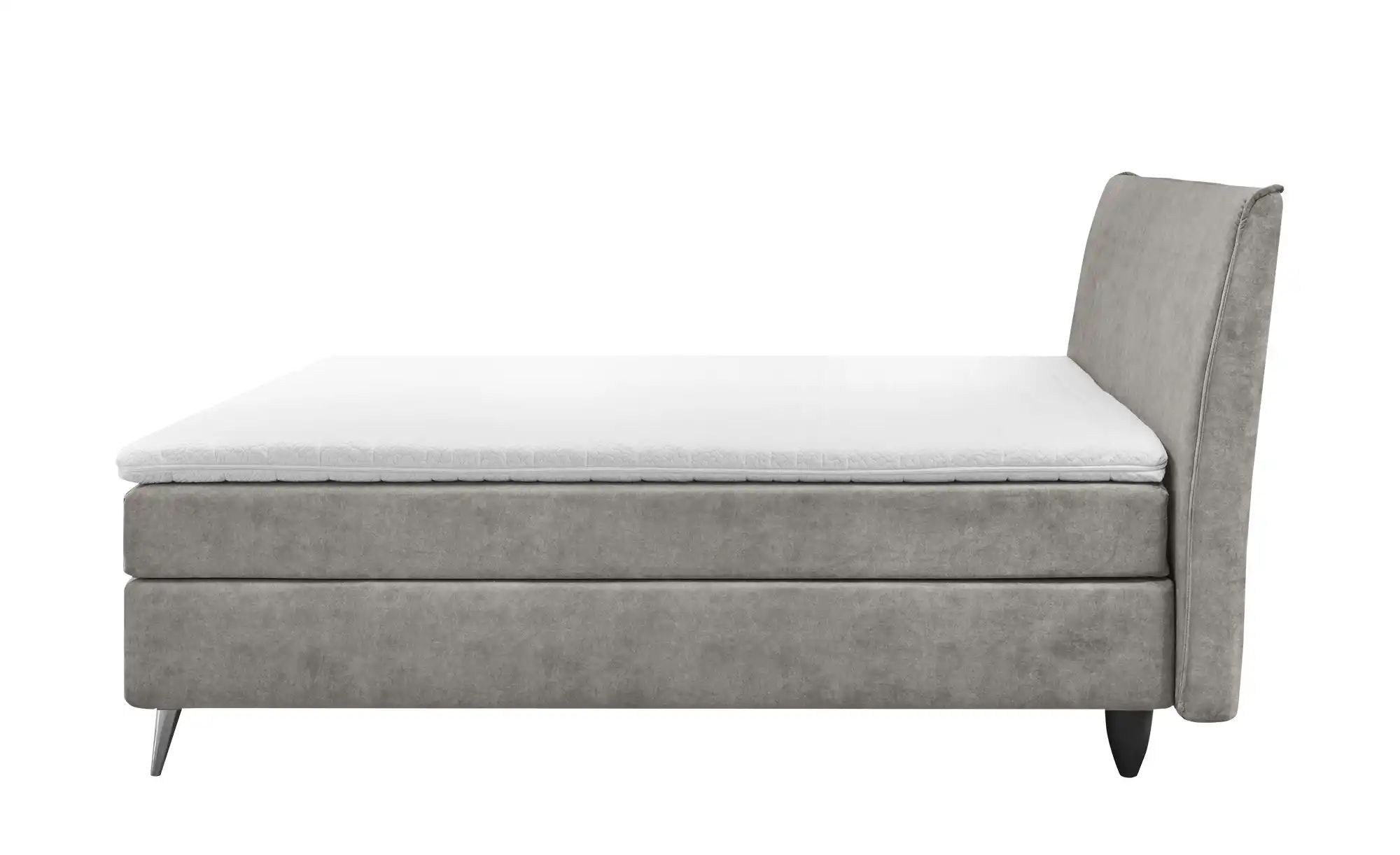 RUF Boxspringbett  Aurelia ¦ grau ¦ Maße (cm): B: 170 H: 114 Betten > Boxsp günstig online kaufen