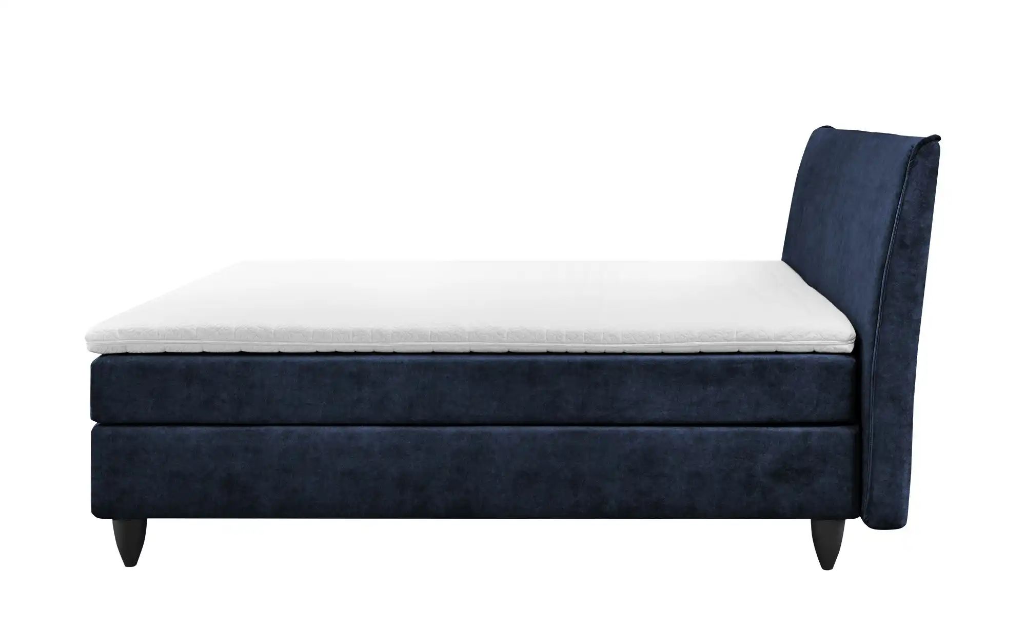 RUF Boxspringbett  Aurelia ¦ blau ¦ Maße (cm): B: 170 H: 114 Betten > Boxsp günstig online kaufen