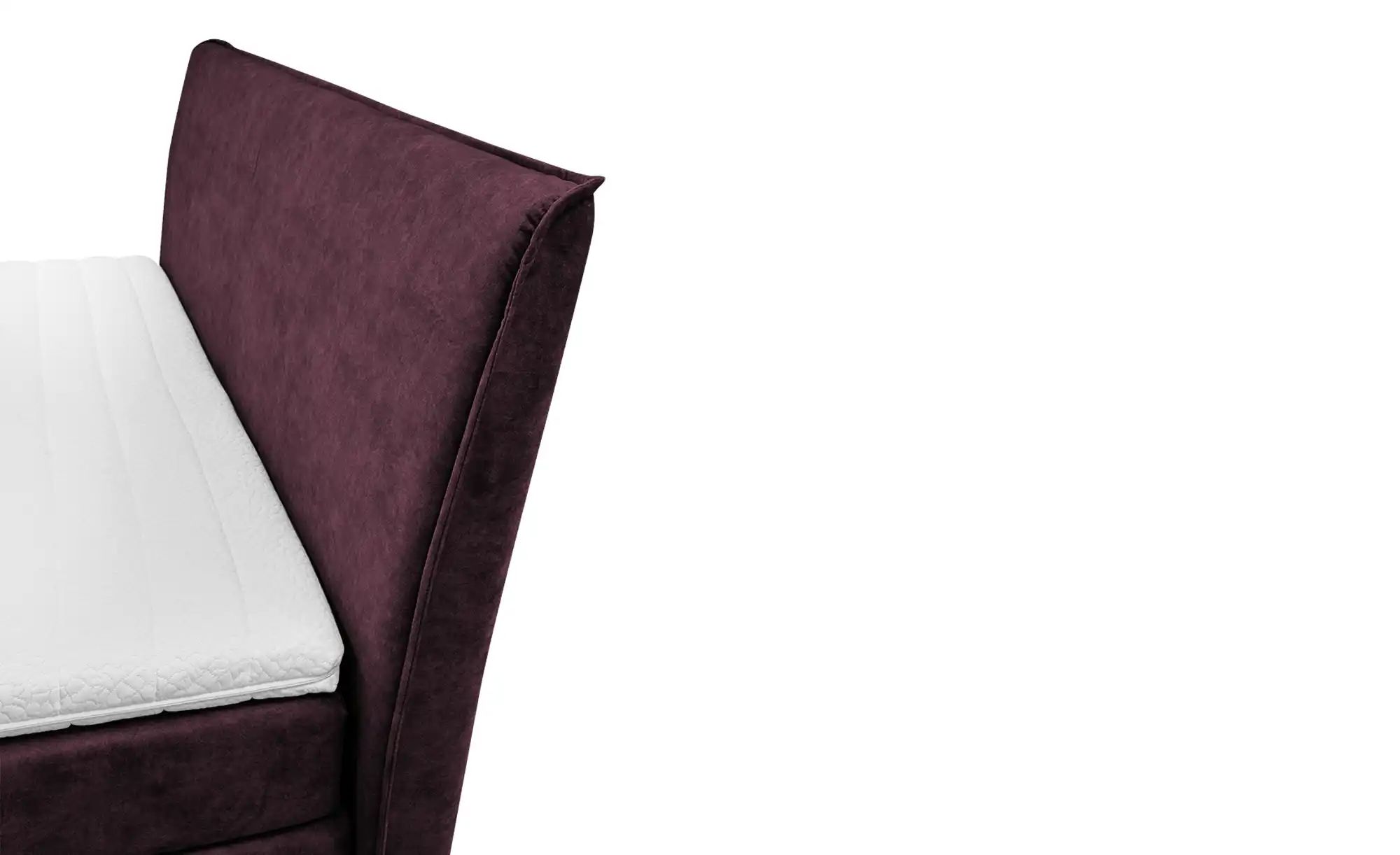 Thumbnail - RUF Boxspringbett Aurelia ¦ rot ¦ Maße (cm): B: 190 H: 114 Betten > Boxspringbetten > Boxspringbetten 180x200 - Höffner
