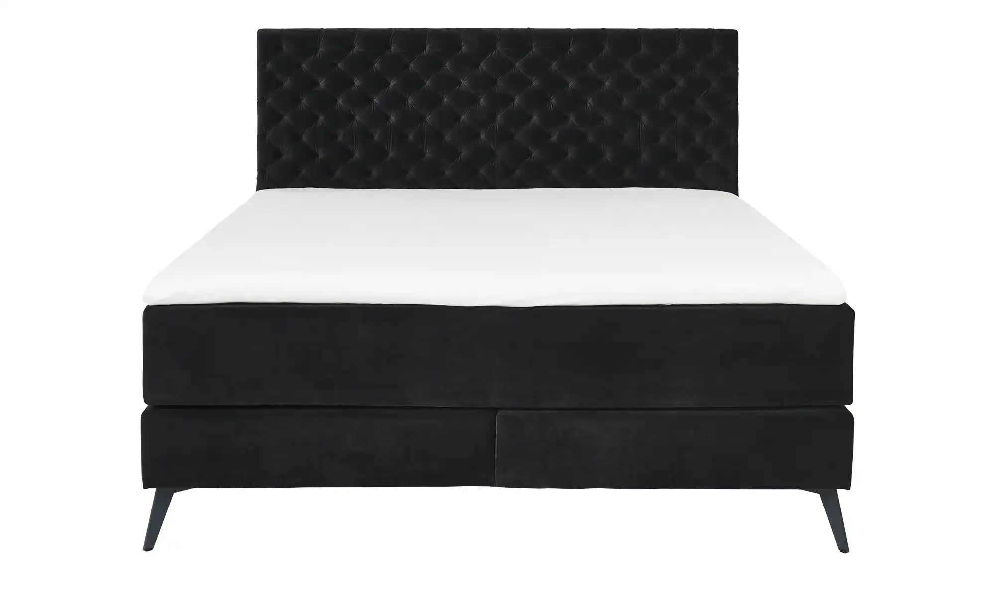 Boxspringbett  Cumberland ¦ schwarz ¦ Maße (cm): B: 182 H: 130 T: 211 Bette günstig online kaufen