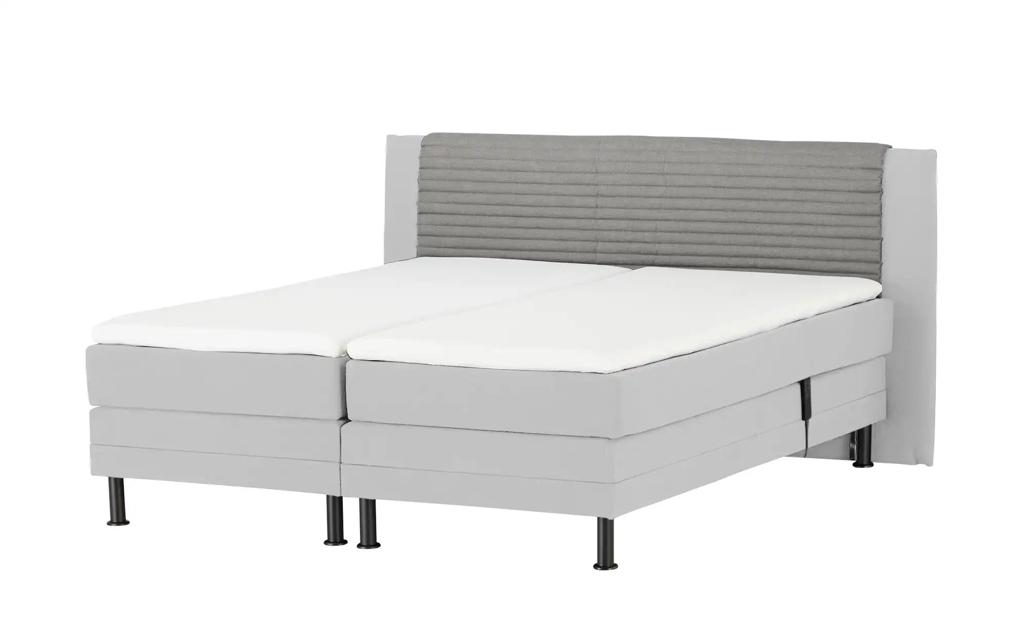 Motor-Boxspringbett  Synda ¦ grau ¦ Maße (cm): B: 160 H: 107 Betten > Einze günstig online kaufen